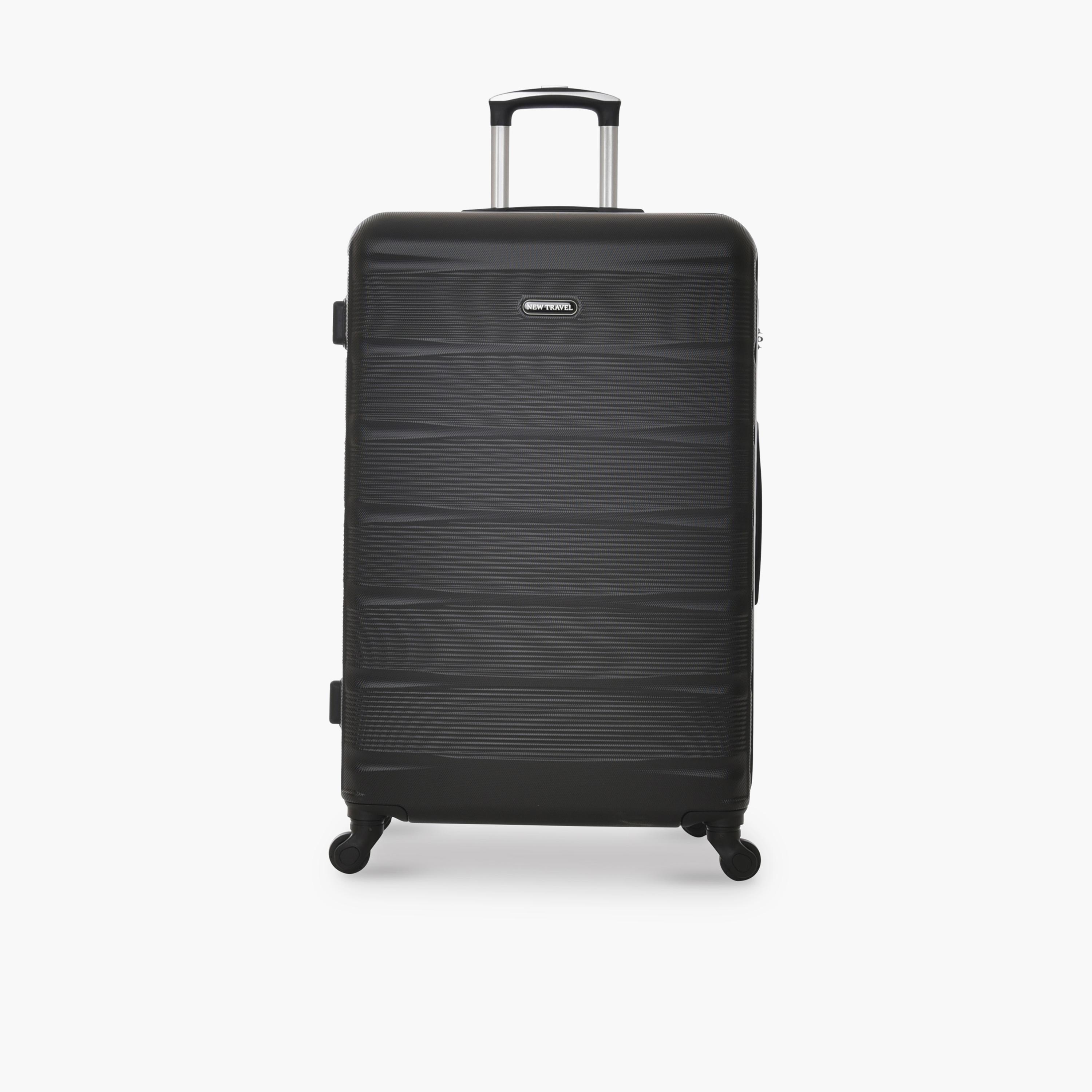 New Travel Set of 4 ABS Hard-Sided 4-Wheeler Spinner Trolley Bags with Combination Lock-travel-luggagesandbags-luggage-image-4
