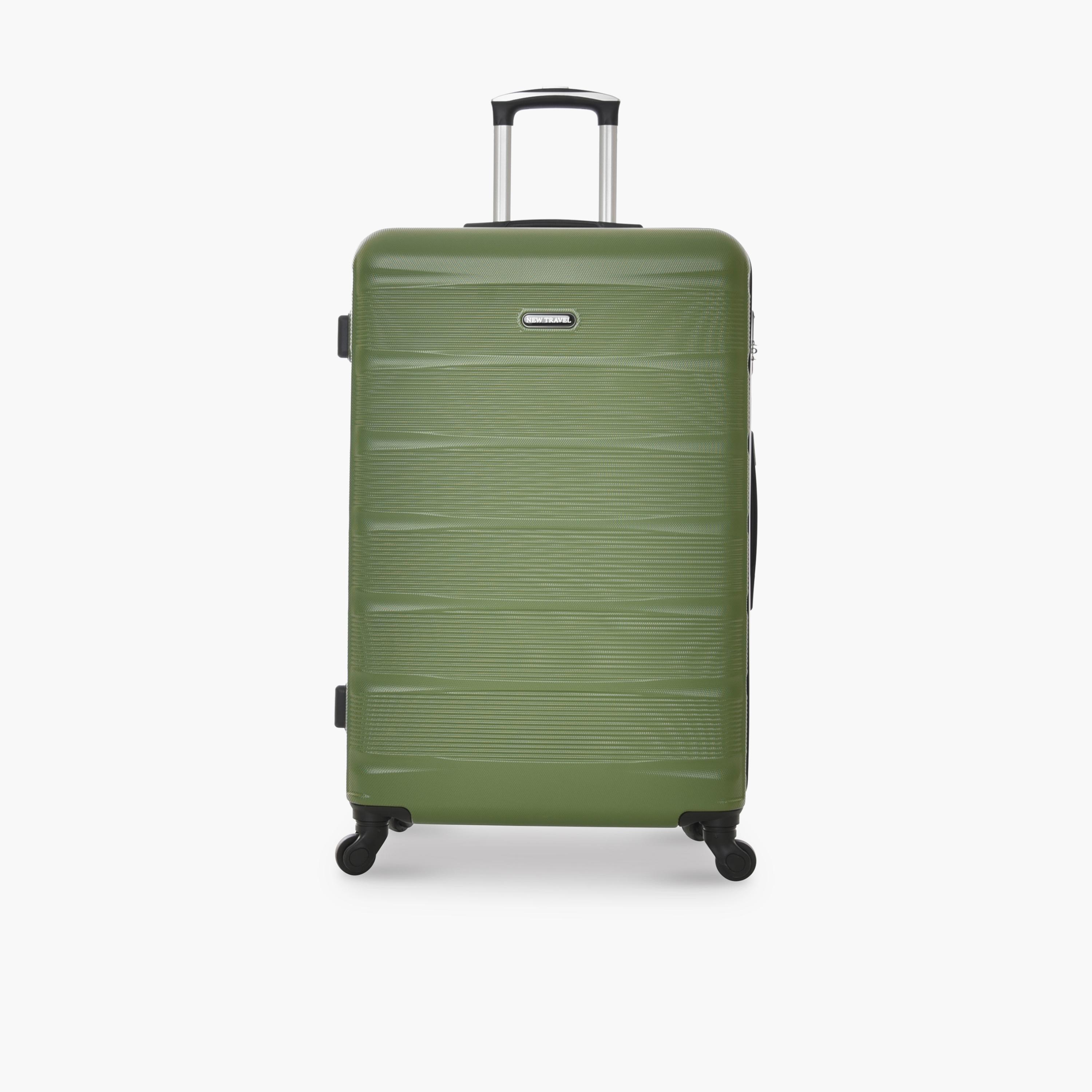 New Travel Set of 4 ABS Hard-Sided 4-Wheeler Spinner Trolley Bags with Combination Lock-travel-luggagesandbags-luggage-image-4