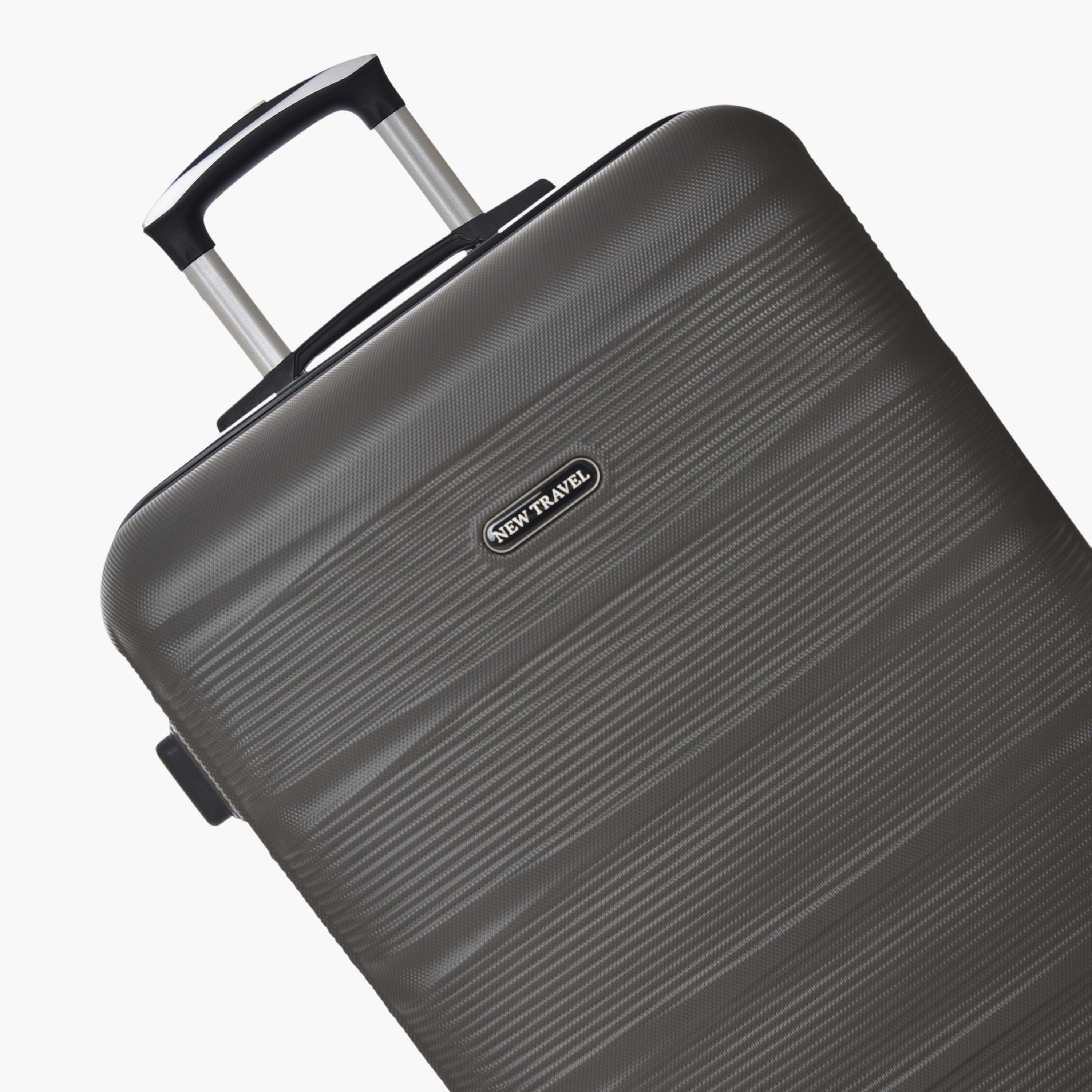 نيو ترافيل - طقم شنط سفر 4 قطع جوانب صلبة من مادة ABS بأربع عجلات دوارة وقفل برقم سري-travel-luggagesandbags-luggage-image-10