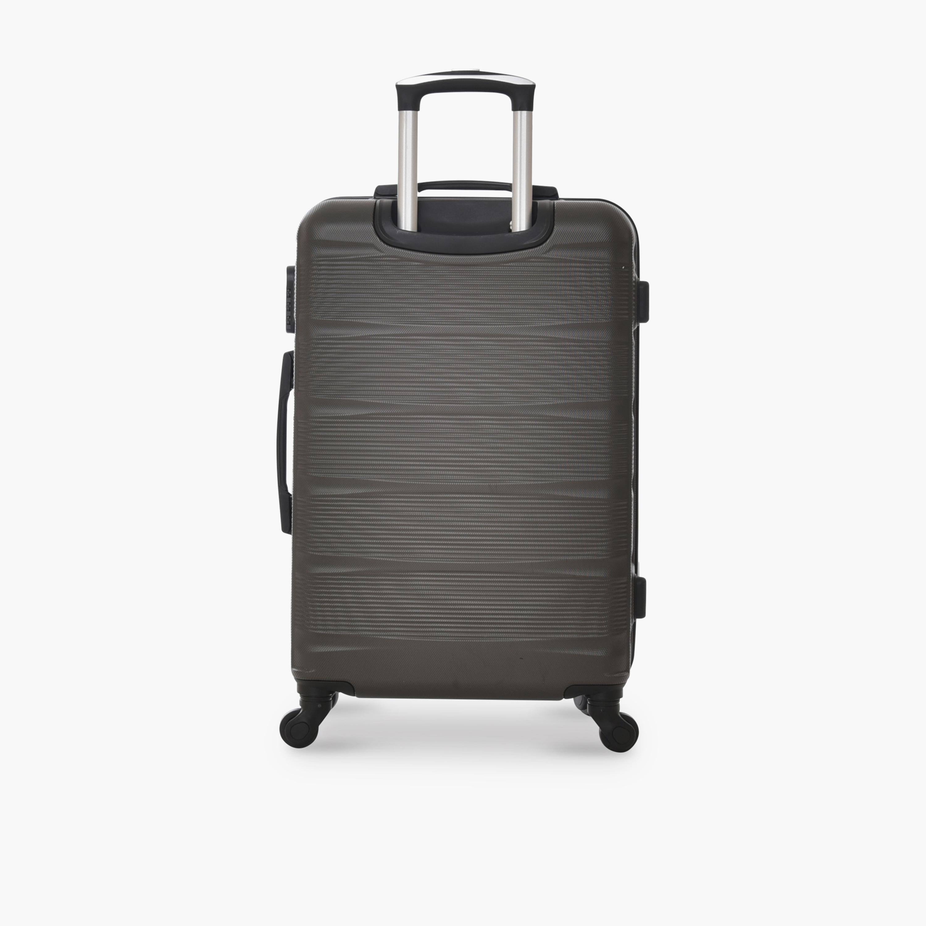 نيو ترافيل - طقم شنط سفر 4 قطع جوانب صلبة من مادة ABS بأربع عجلات دوارة وقفل برقم سري-travel-luggagesandbags-luggage-image-6