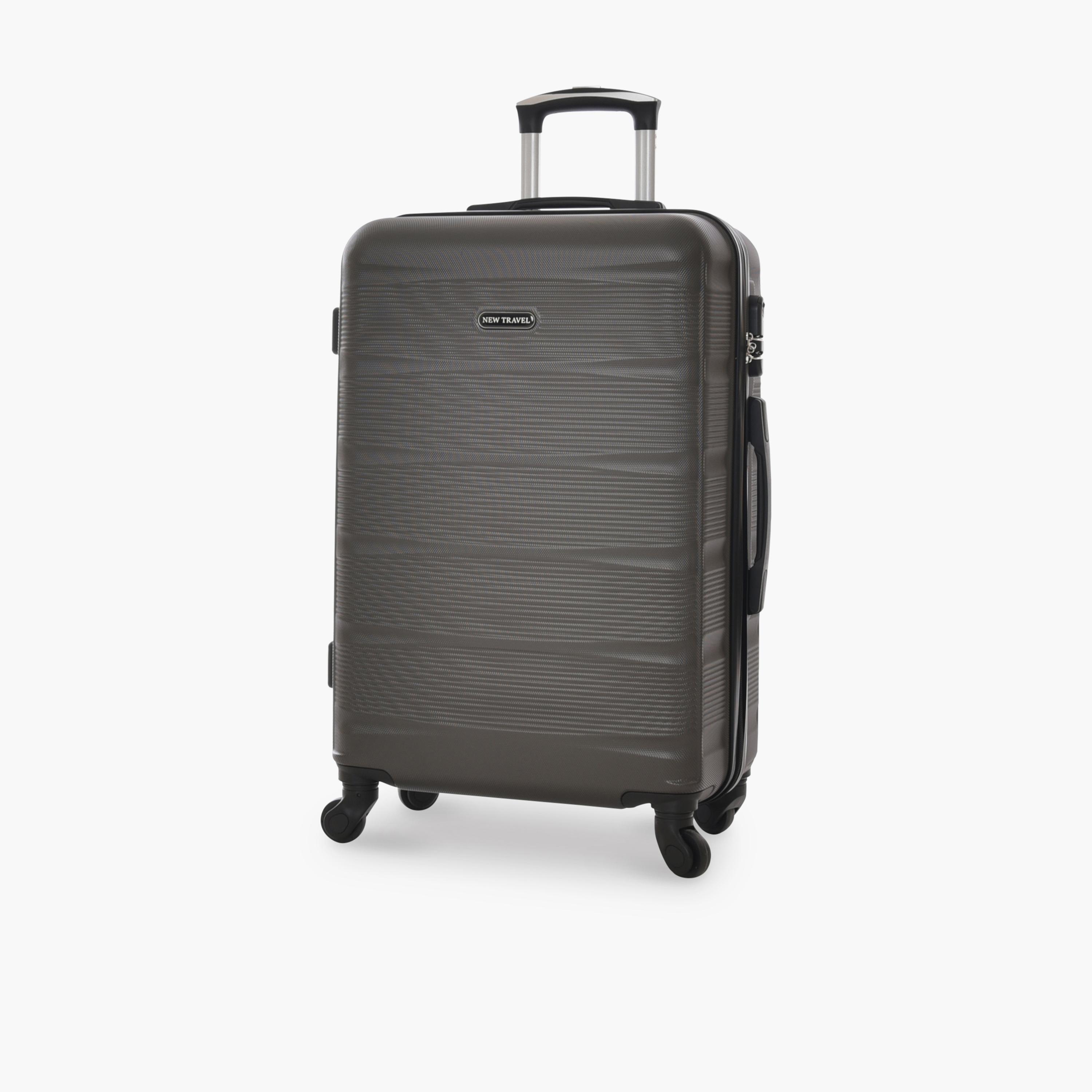 نيو ترافيل - طقم شنط سفر 4 قطع جوانب صلبة من مادة ABS بأربع عجلات دوارة وقفل برقم سري-travel-luggagesandbags-luggage-image-7
