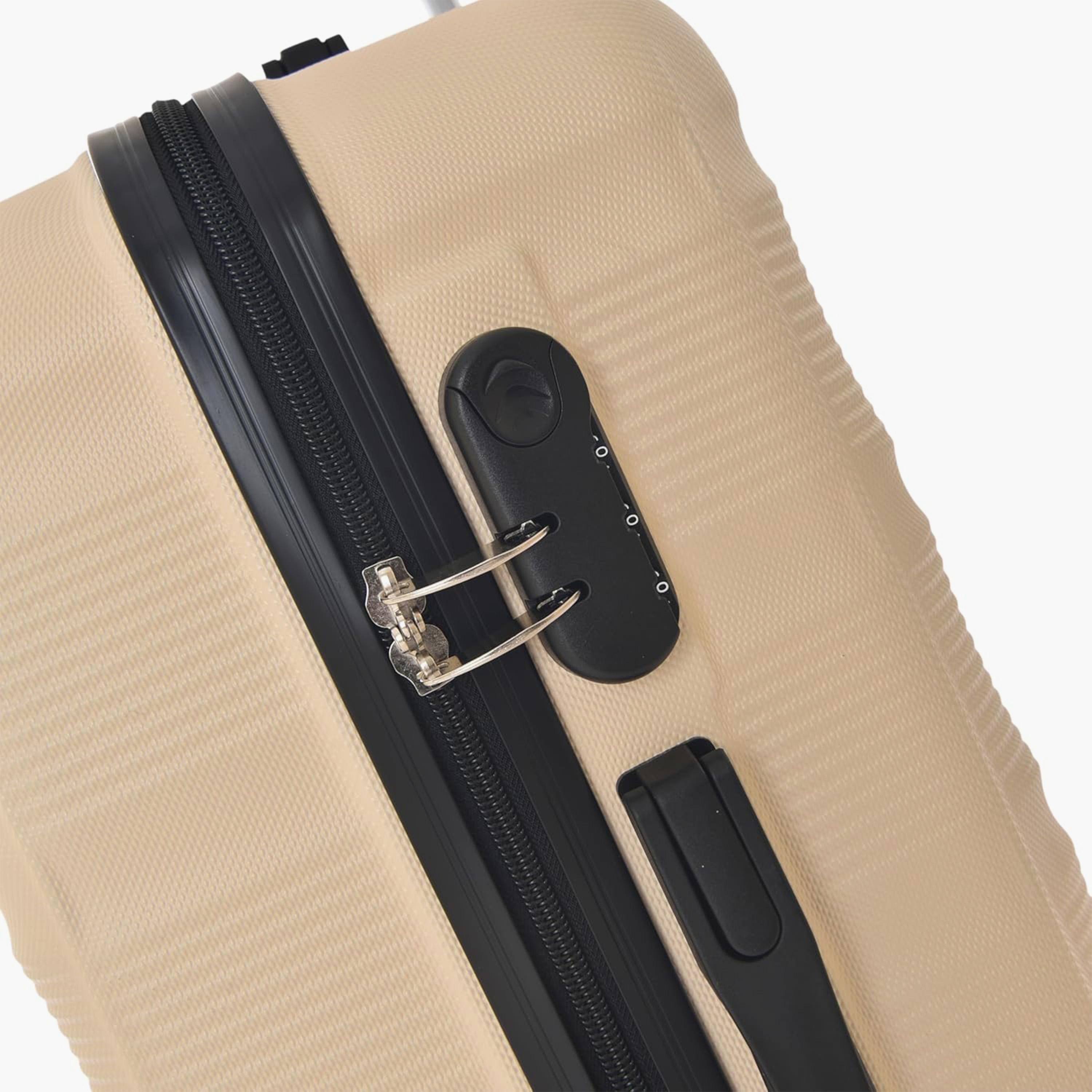New Travel Set of 4 ABS Hard-Sided 4-Wheeler Spinner Trolley Bags with Combination Lock-travel-luggagesandbags-luggage-image-6
