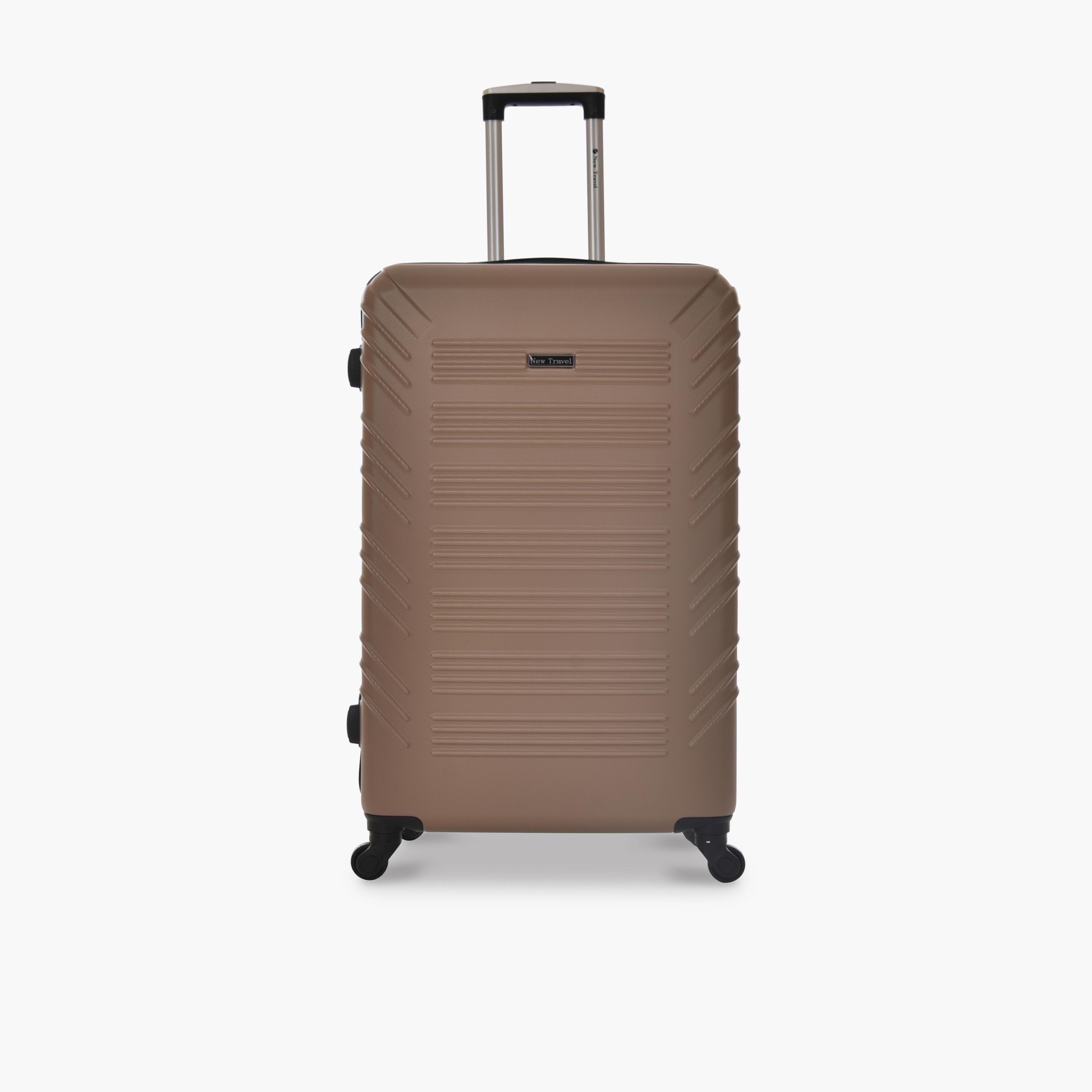 New Travel Set of 4 ABS Hard-Sided 4-Wheeler Spinner Trolley Bags with Combination Lock-travel-luggagesandbags-luggage-image-4