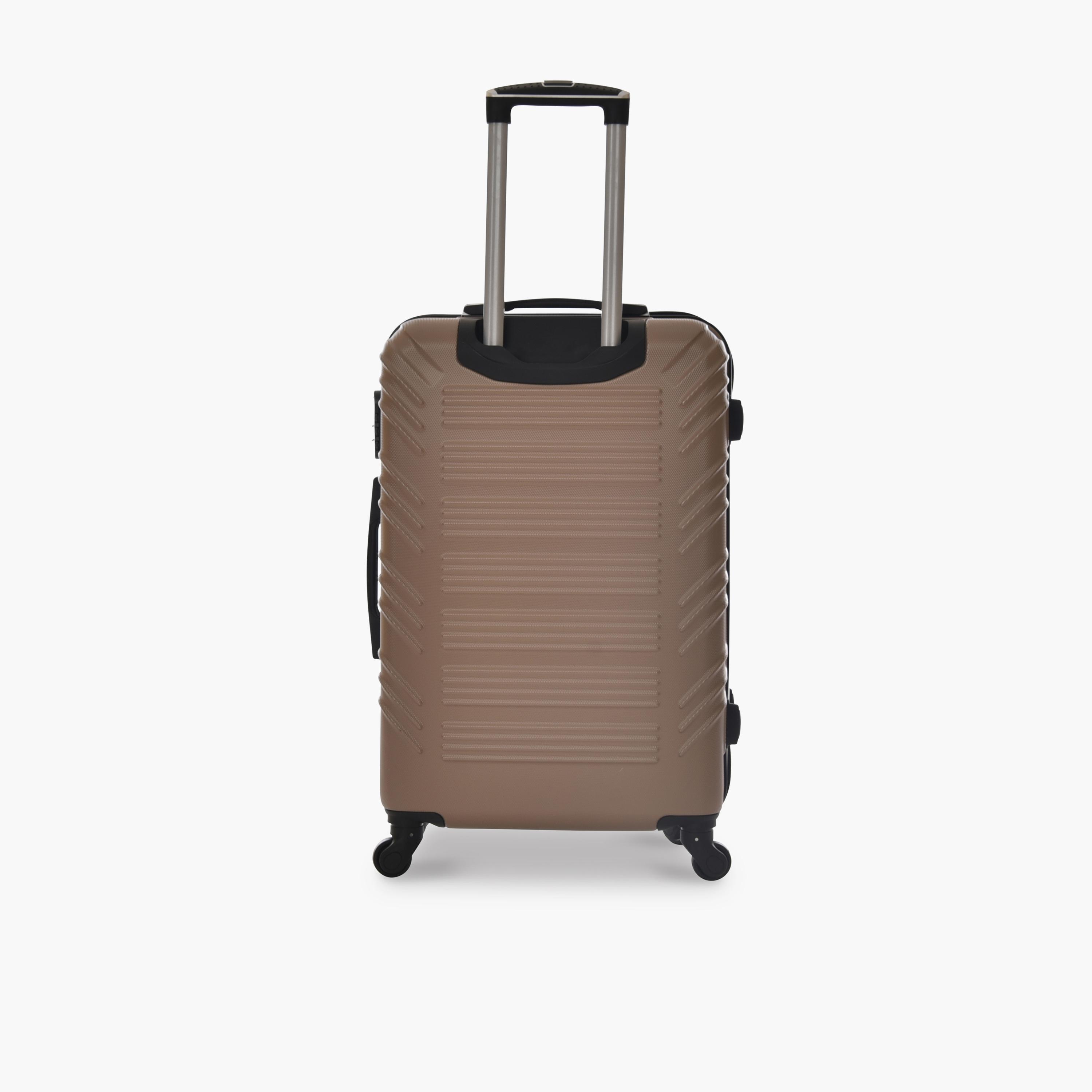 New Travel Set of 4 ABS Hard-Sided 4-Wheeler Spinner Trolley Bags with Combination Lock-travel-luggagesandbags-luggage-image-5
