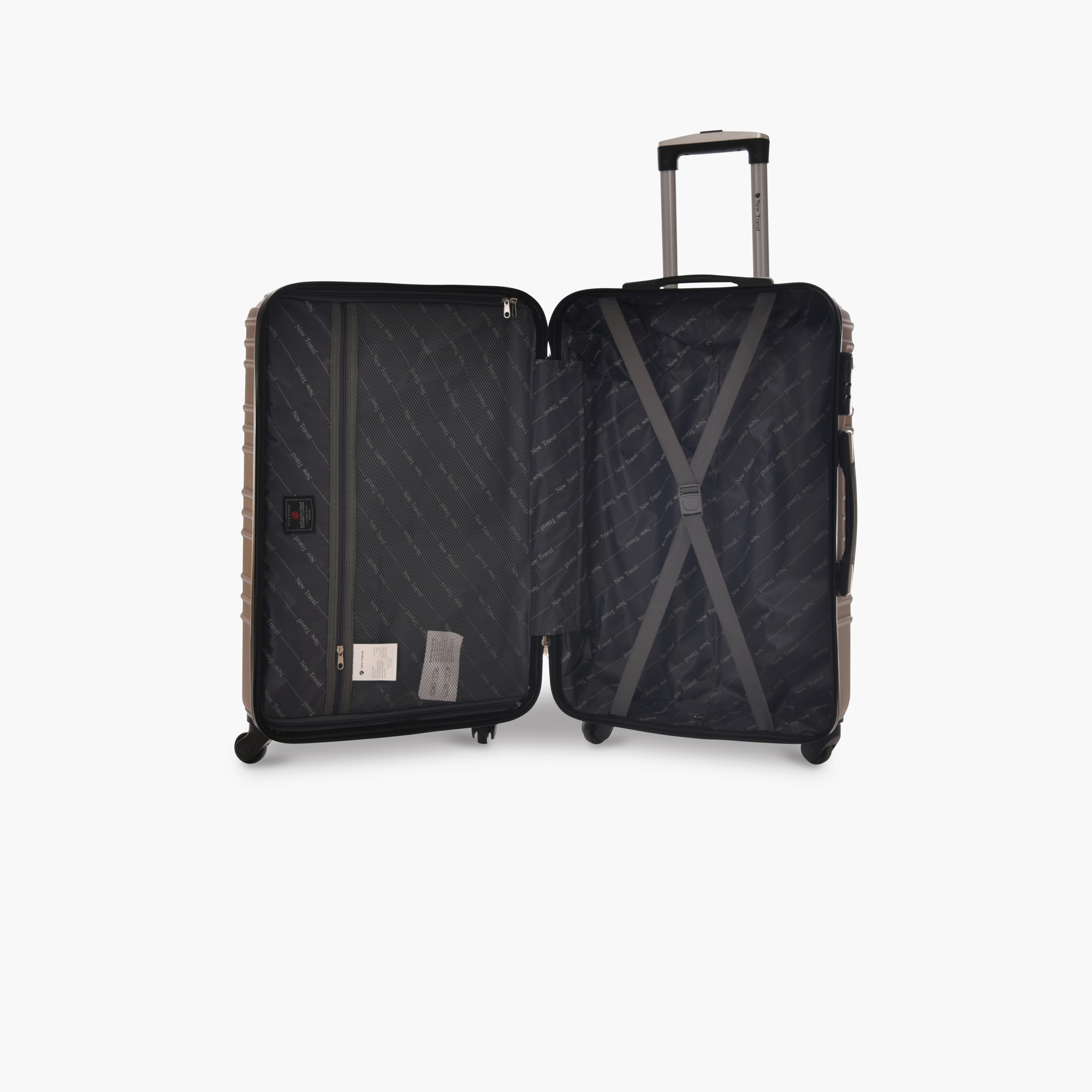 New Travel Set of 4 ABS Hard-Sided 4-Wheeler Spinner Trolley Bags with Combination Lock-travel-luggagesandbags-luggage-image-6
