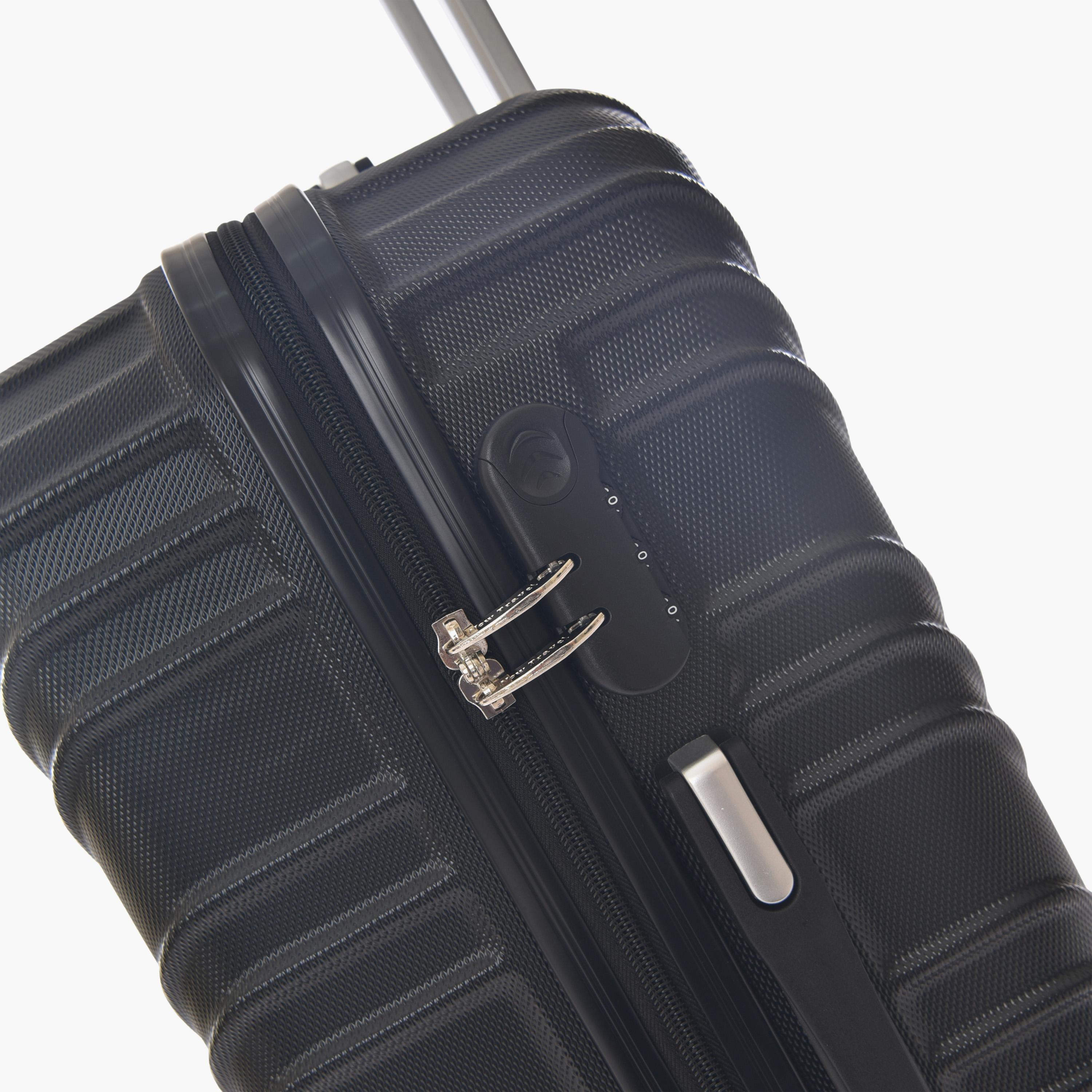 New Travel Set of 4 ABS Hard-Sided 4-Wheeler Spinner Trolley Bags with Combination Lock-travel-luggagesandbags-luggage-image-13
