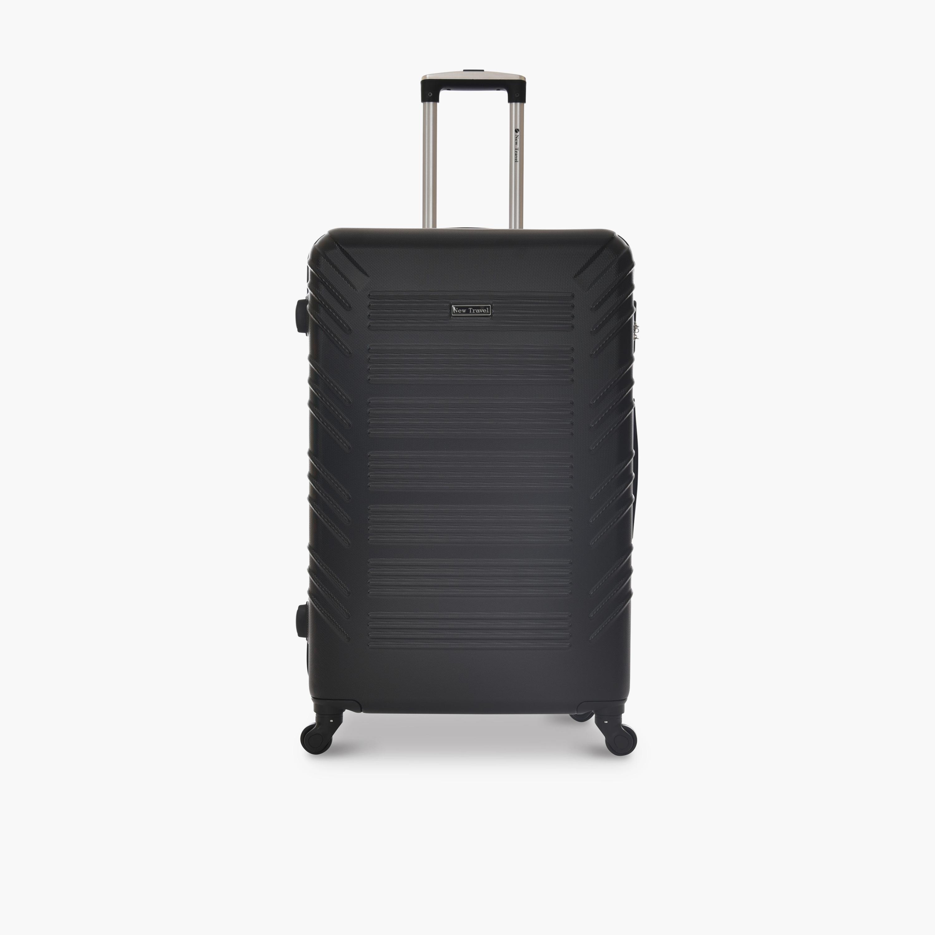 New Travel Set of 4 ABS Hard-Sided 4-Wheeler Spinner Trolley Bags with Combination Lock-travel-luggagesandbags-luggage-image-4