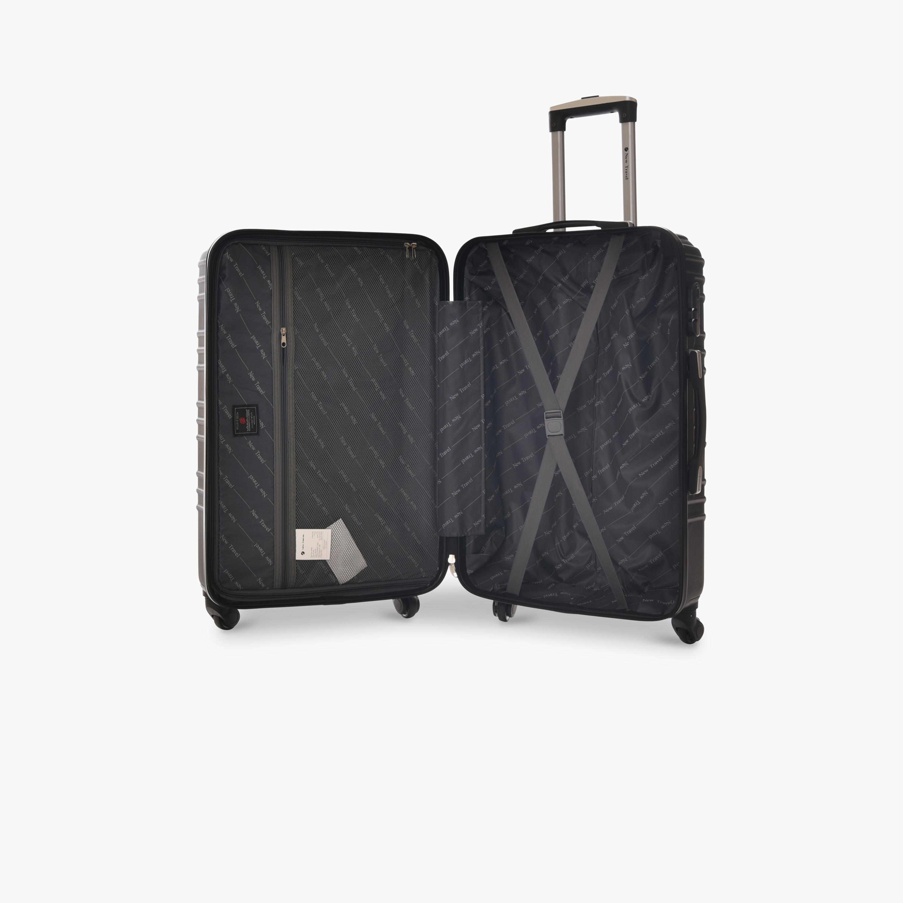 New Travel Set of 4 ABS Hard-Sided 4-Wheeler Spinner Trolley Bags with Combination Lock-travel-luggagesandbags-luggage-image-6