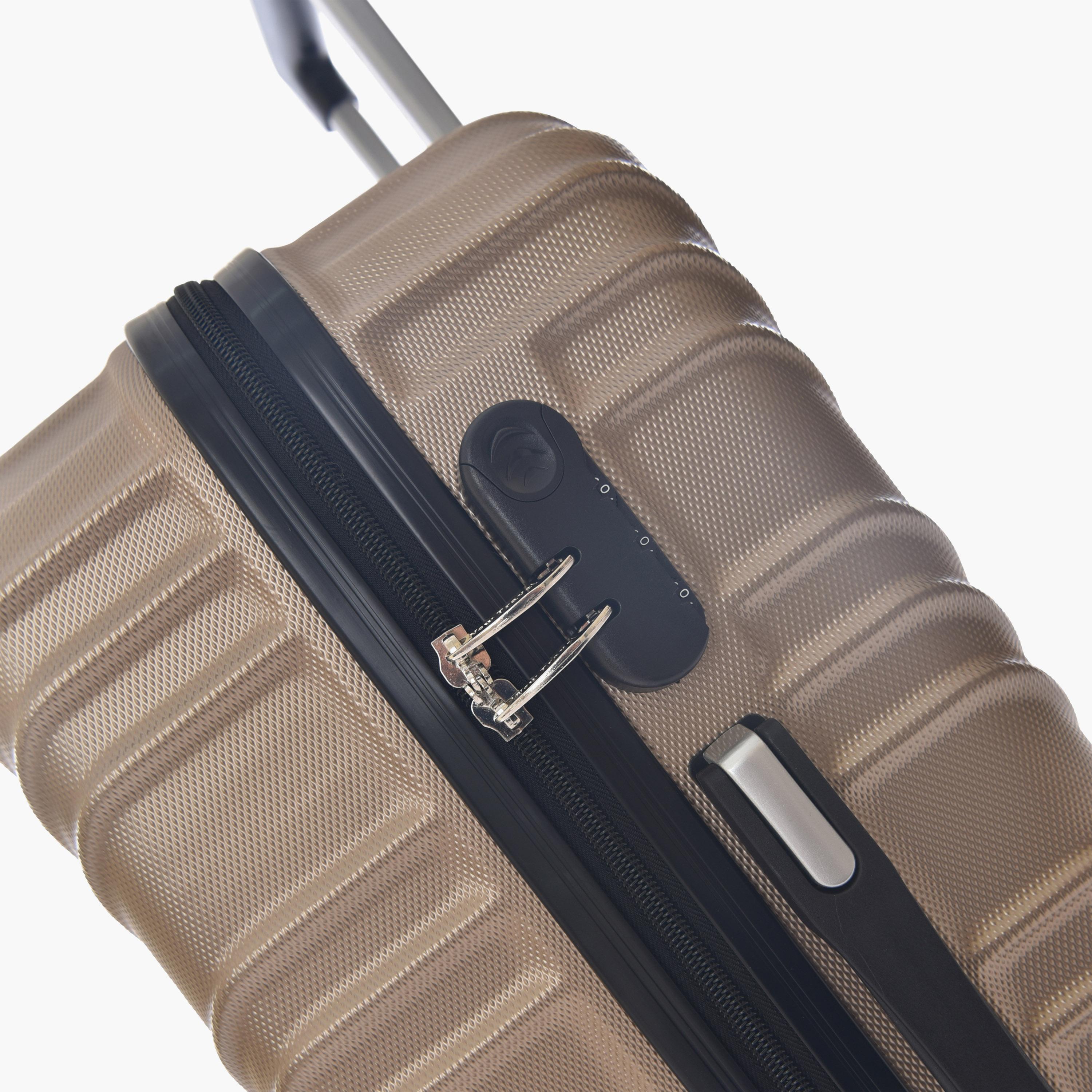New Travel Set of 4 ABS Hard-Sided 4-Wheeler Spinner Trolley Bags with Combination Lock-travel-luggagesandbags-luggage-image-12