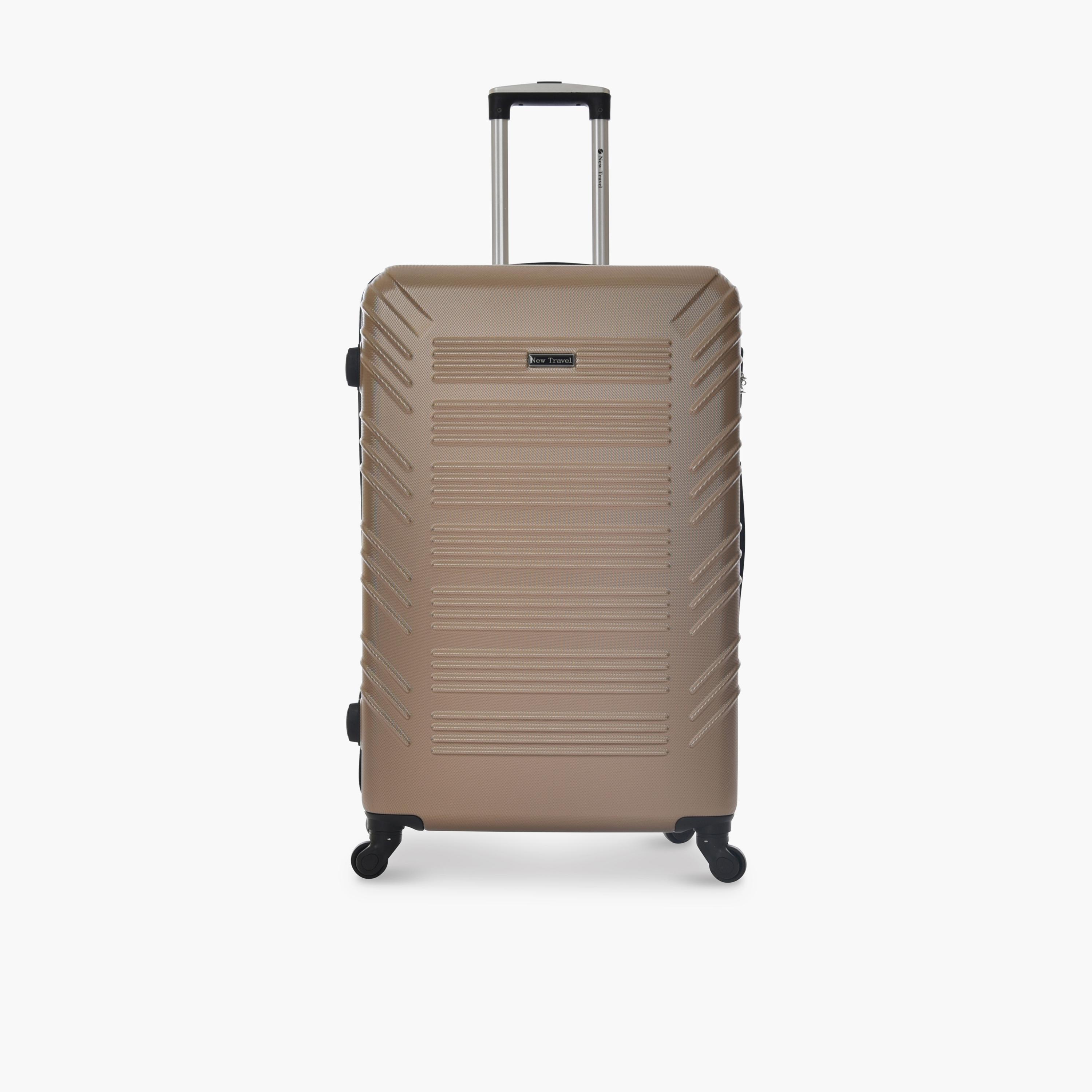 New Travel Set of 4 ABS Hard-Sided 4-Wheeler Spinner Trolley Bags with Combination Lock-travel-luggagesandbags-luggage-image-4