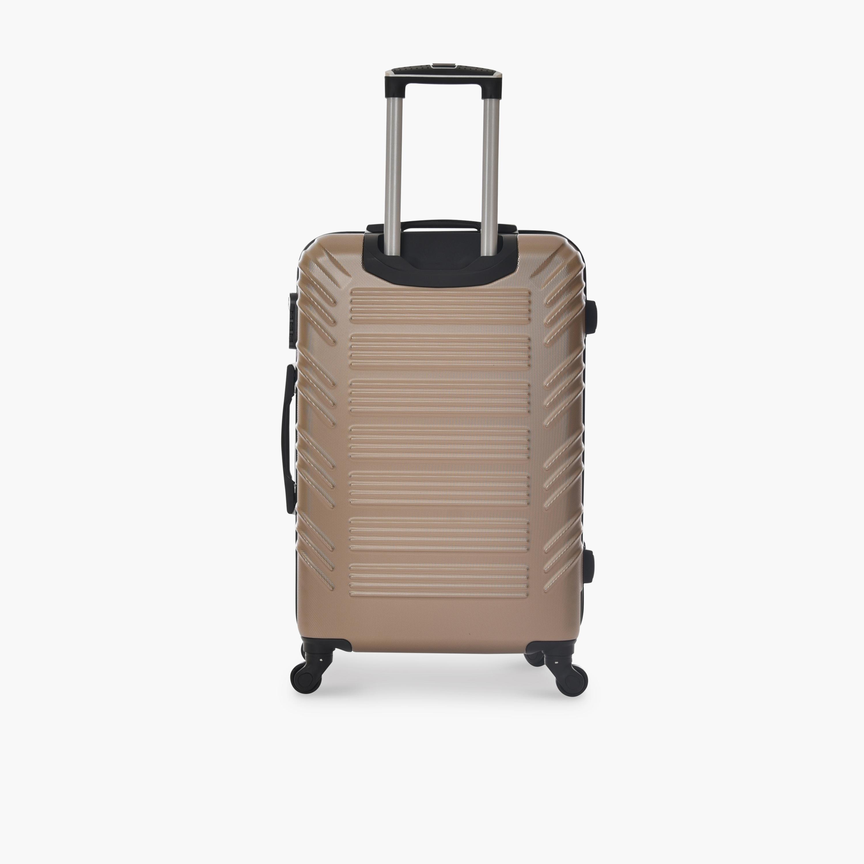 New Travel Set of 4 ABS Hard-Sided 4-Wheeler Spinner Trolley Bags with Combination Lock-travel-luggagesandbags-luggage-image-5