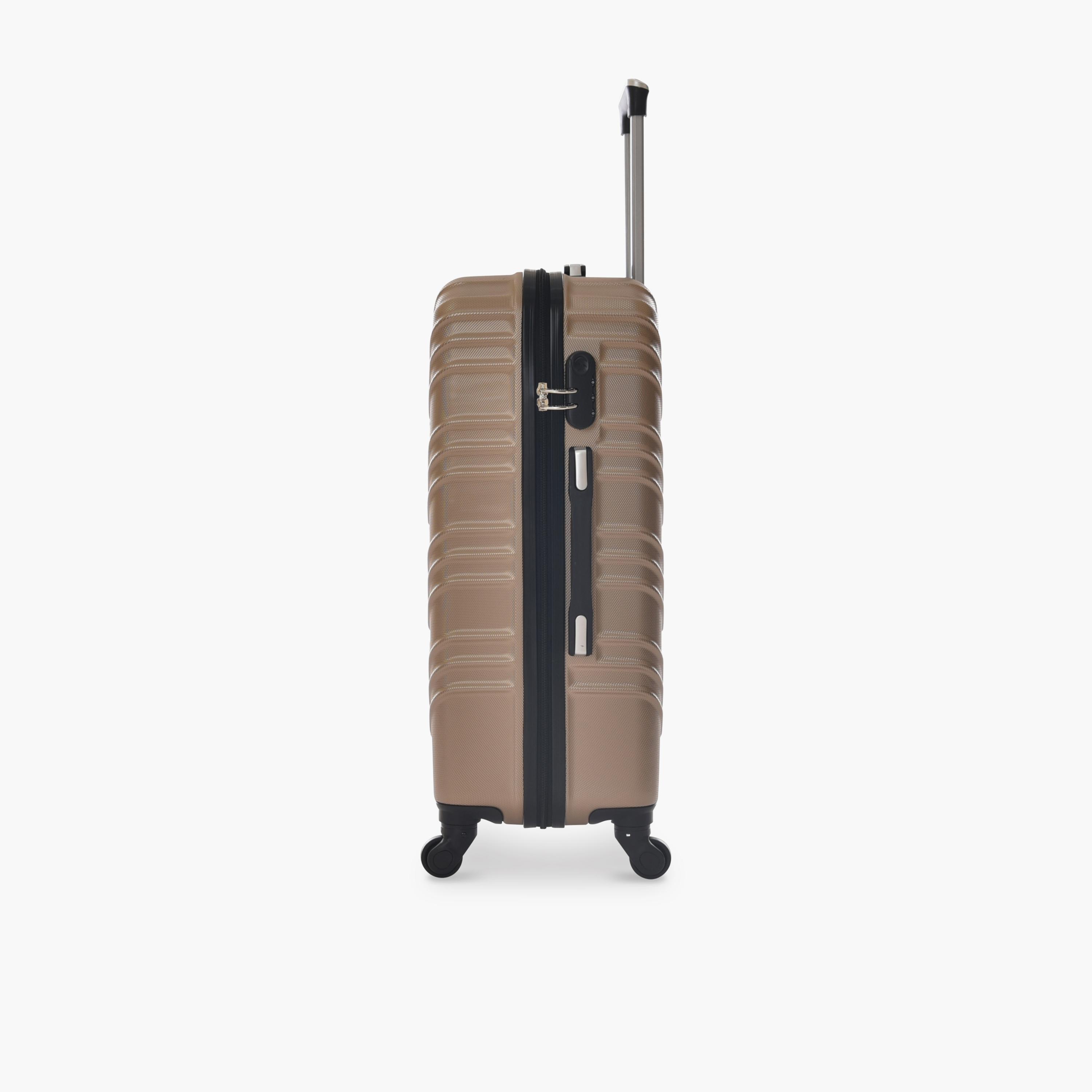 New Travel Set of 4 ABS Hard-Sided 4-Wheeler Spinner Trolley Bags with Combination Lock-travel-luggagesandbags-luggage-image-9