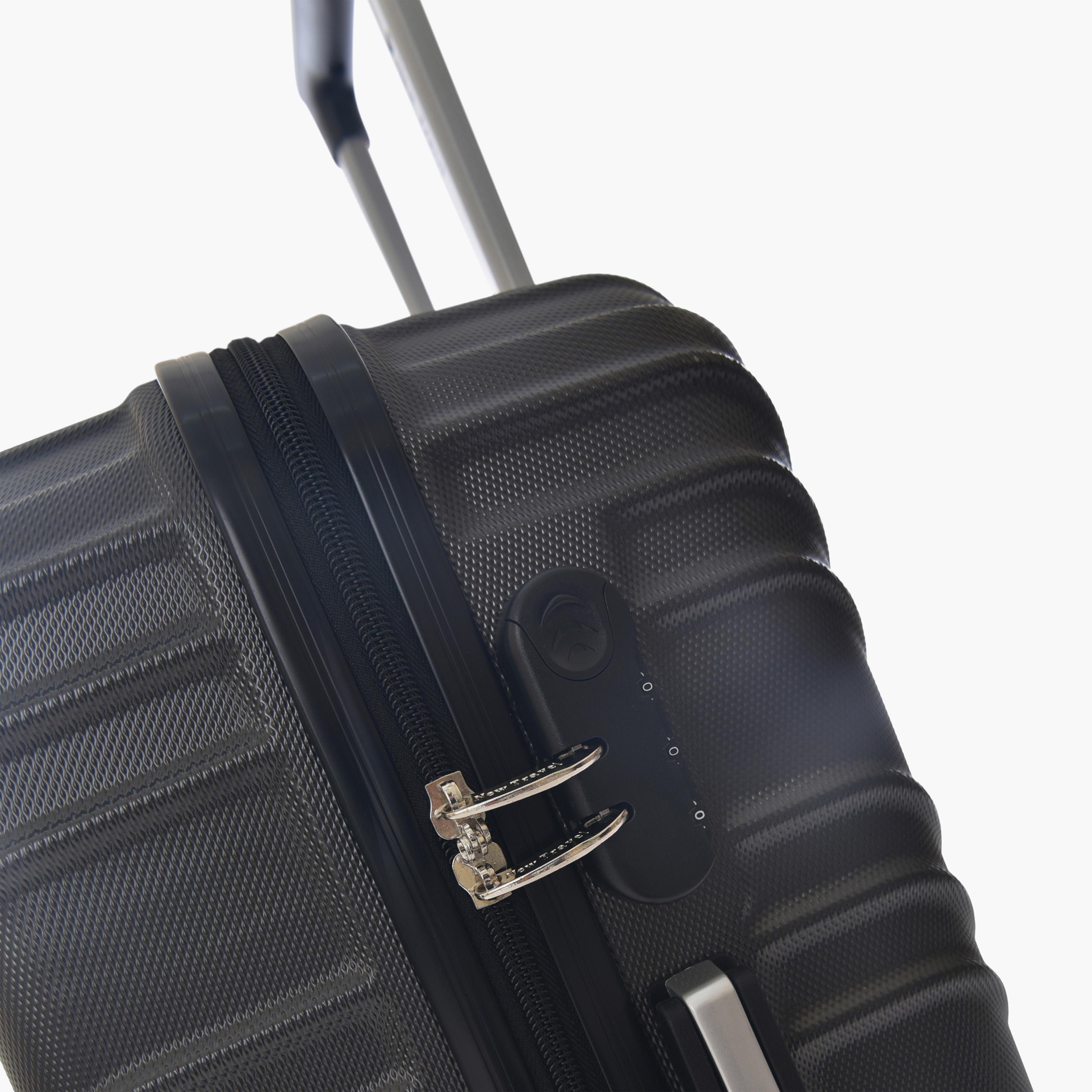 New Travel Set of 4 ABS Hard-Sided 4-Wheeler Spinner Trolley Bags with Combination Lock-travel-luggagesandbags-luggage-image-12