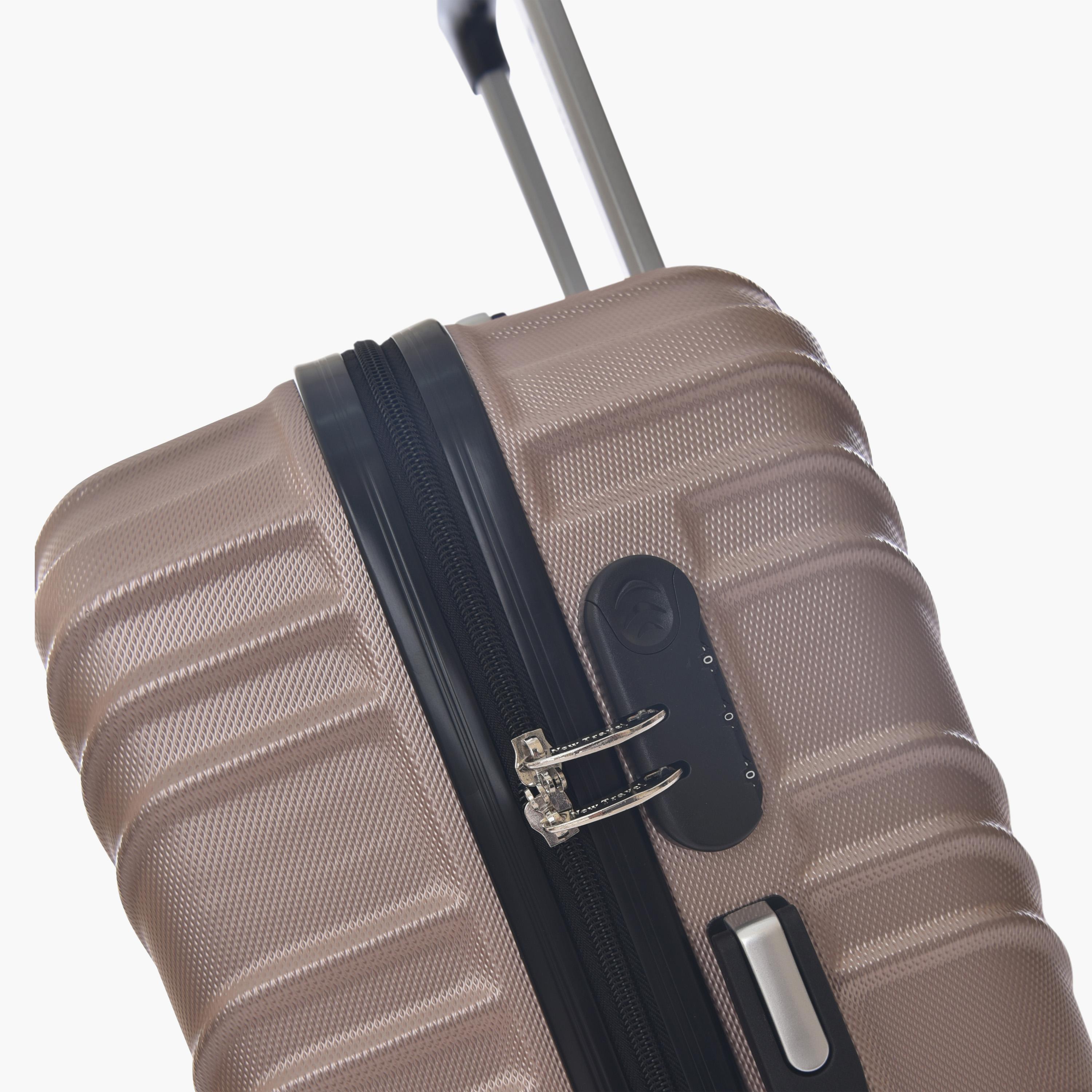 New Travel Set of 4 ABS Hard-Sided 4-Wheeler Spinner Trolley Bags with Combination Lock-travel-luggagesandbags-luggage-image-13