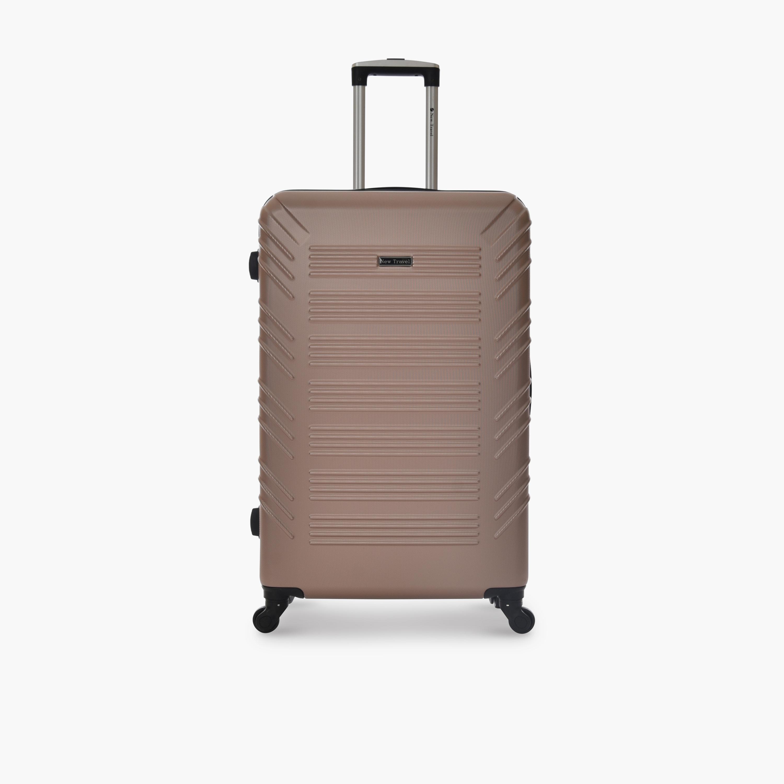 New Travel Set of 4 ABS Hard-Sided 4-Wheeler Spinner Trolley Bags with Combination Lock-travel-luggagesandbags-luggage-image-4