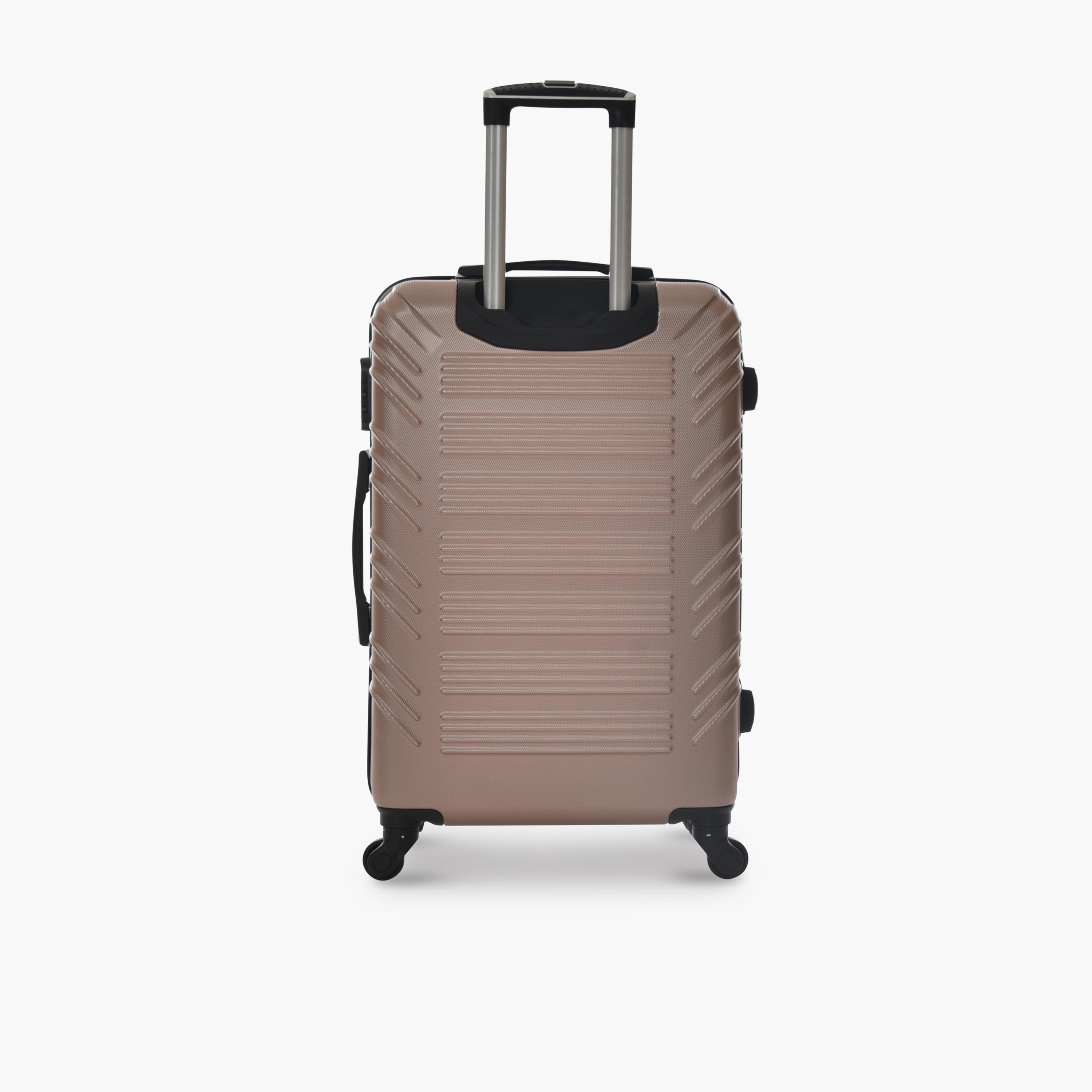 New Travel Set of 4 ABS Hard-Sided 4-Wheeler Spinner Trolley Bags with Combination Lock-travel-luggagesandbags-luggage-image-5