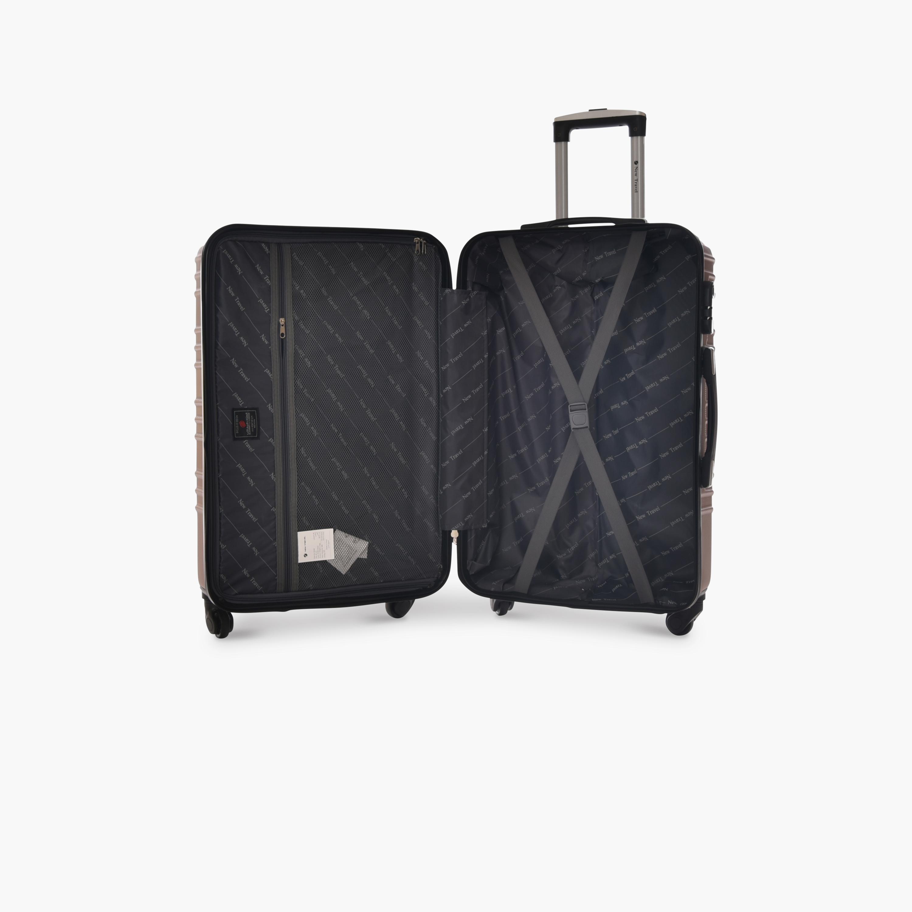 New Travel Set of 4 ABS Hard-Sided 4-Wheeler Spinner Trolley Bags with Combination Lock-travel-luggagesandbags-luggage-image-6