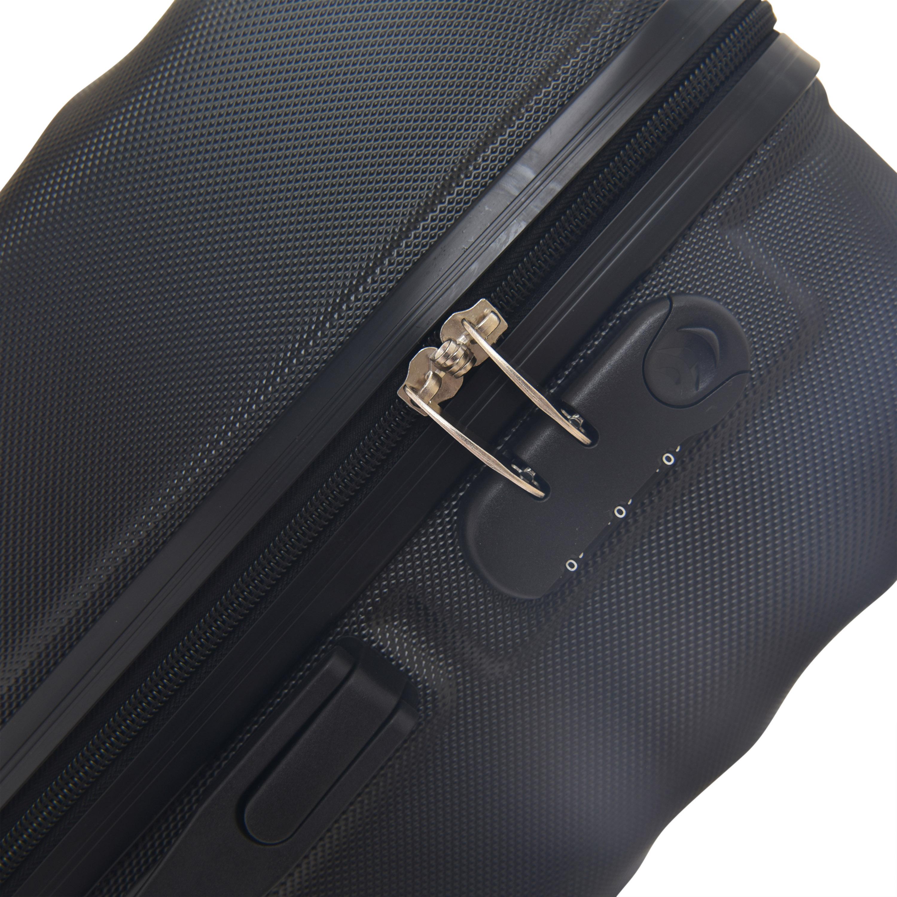 New Travel Set of 4 ABS Hard-Sided 4-Wheeler Spinner Trolley Bags with Combination Lock-travel-luggagesandbags-luggage-image-13