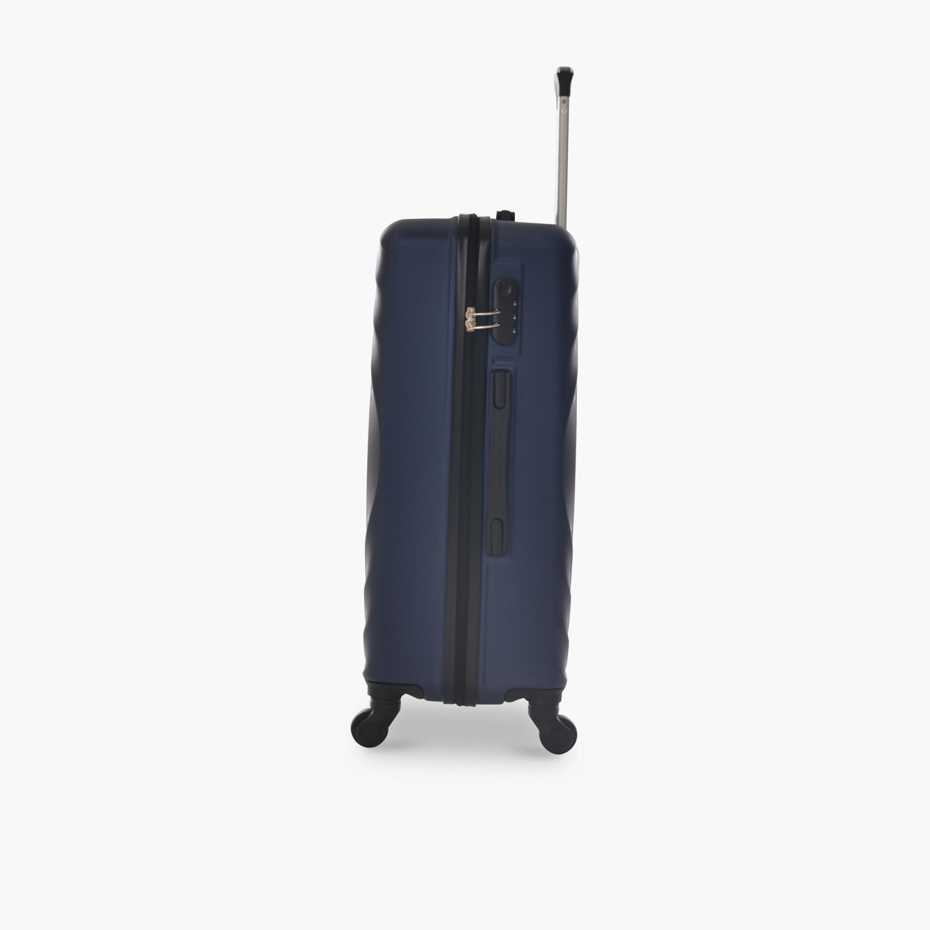New Travel Set of 4 ABS Hard-Sided 4-Wheeler Spinner Trolley Bags with Combination Lock-travel-luggagesandbags-luggage-image-6