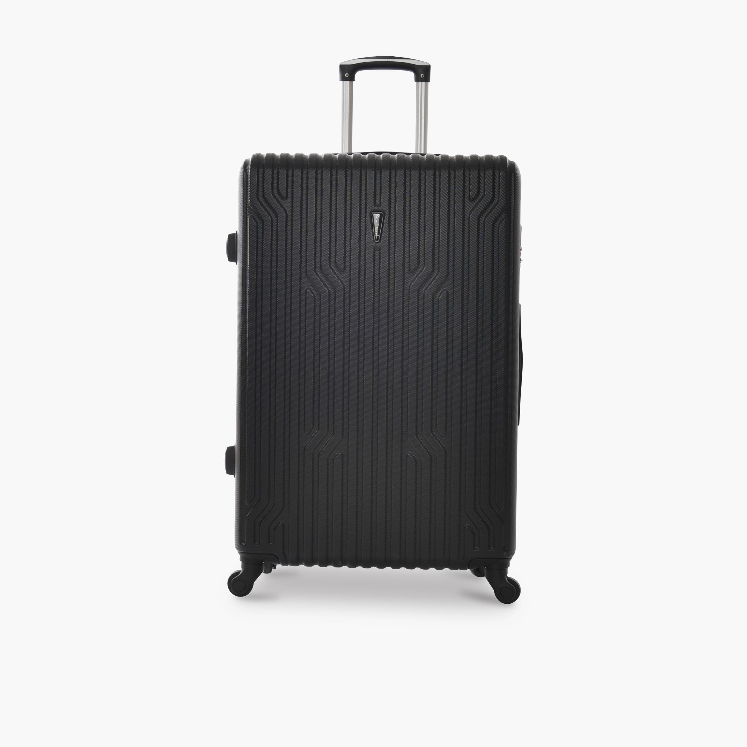 New Travel Set of 4 ABS Hard-Sided 4-Wheeler Spinner Trolley Bags with Combination Lock-travel-luggagesandbags-luggage-image-4