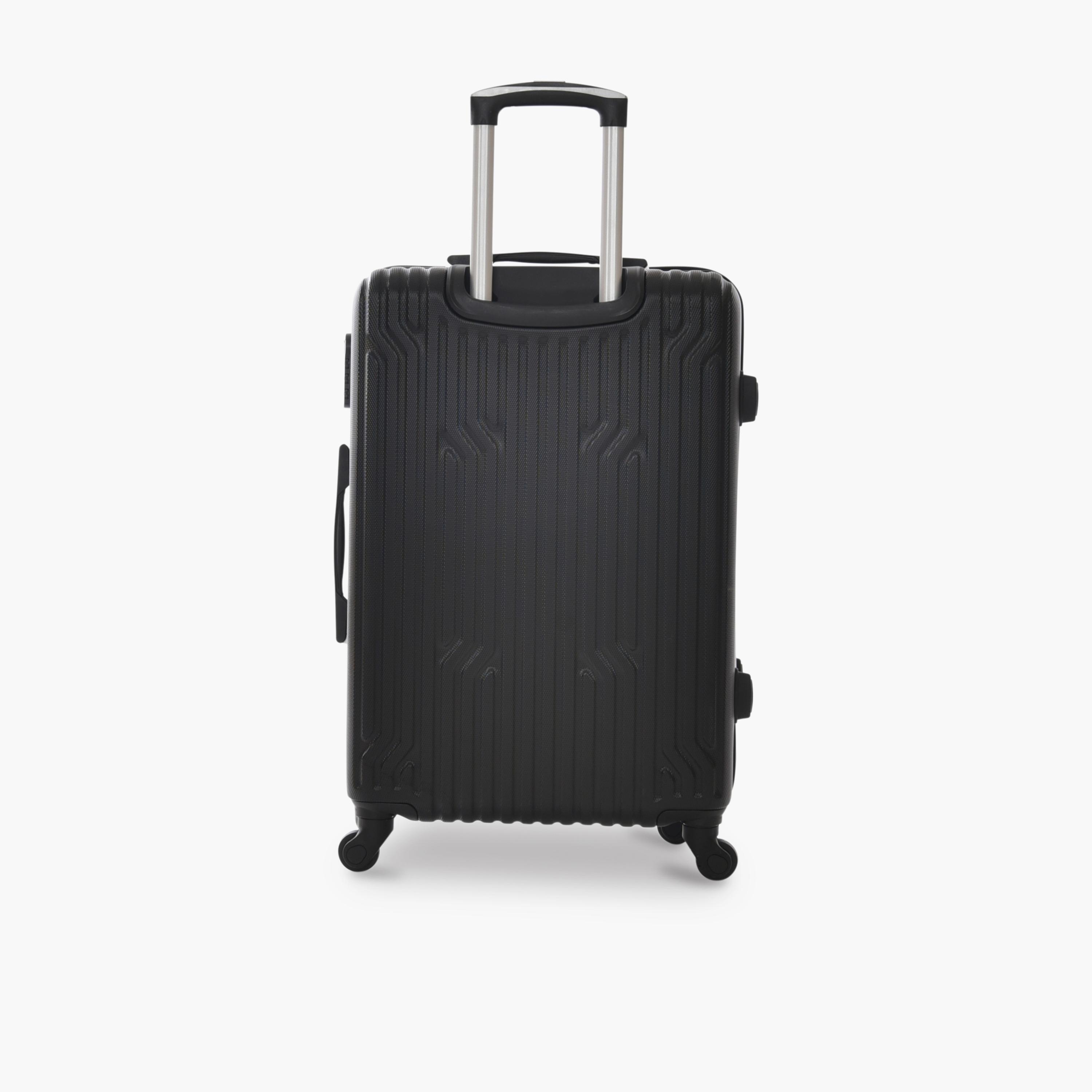 New Travel Set of 4 ABS Hard-Sided 4-Wheeler Spinner Trolley Bags with Combination Lock-travel-luggagesandbags-luggage-image-5