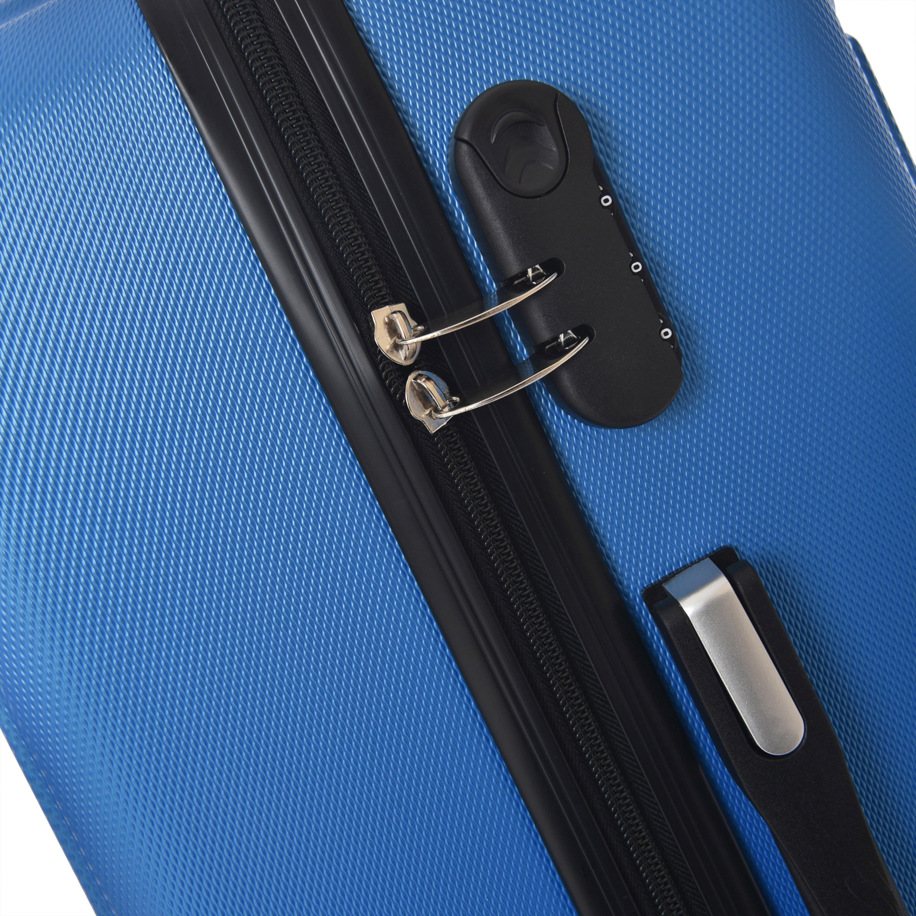 New Travel Set of 4 ABS Hard-Sided 4-Wheeler Spinner Trolley Bags with Combination Lock-travel-luggagesandbags-luggage-image-12