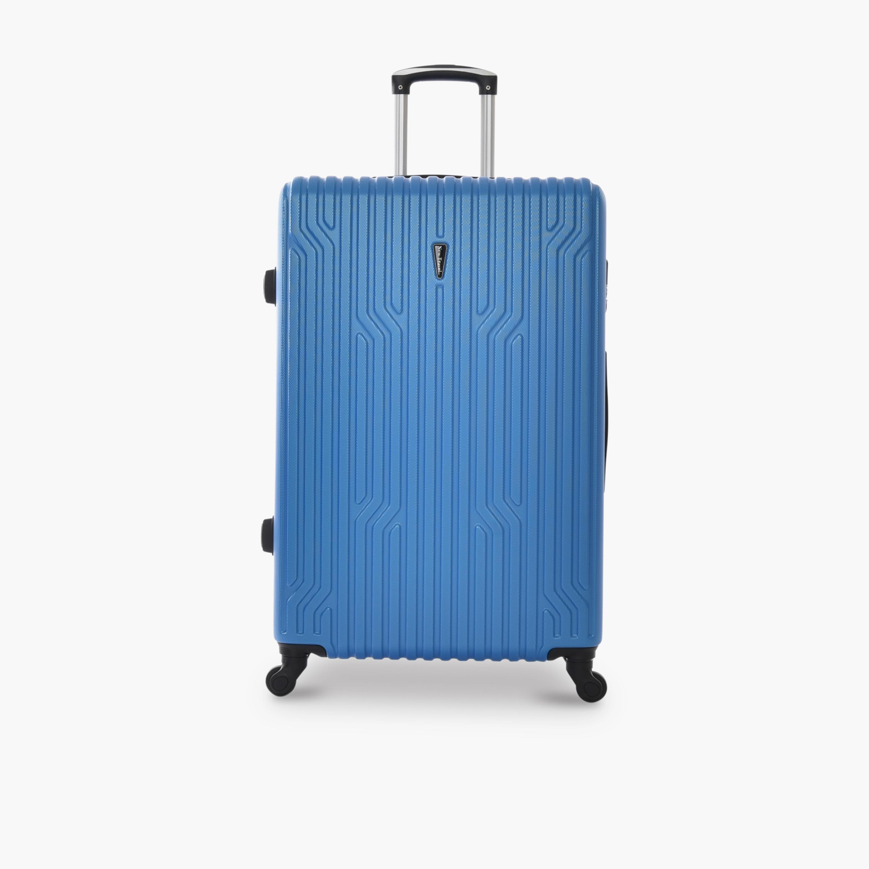 New Travel Set of 4 ABS Hard-Sided 4-Wheeler Spinner Trolley Bags with Combination Lock-travel-luggagesandbags-luggage-image-4