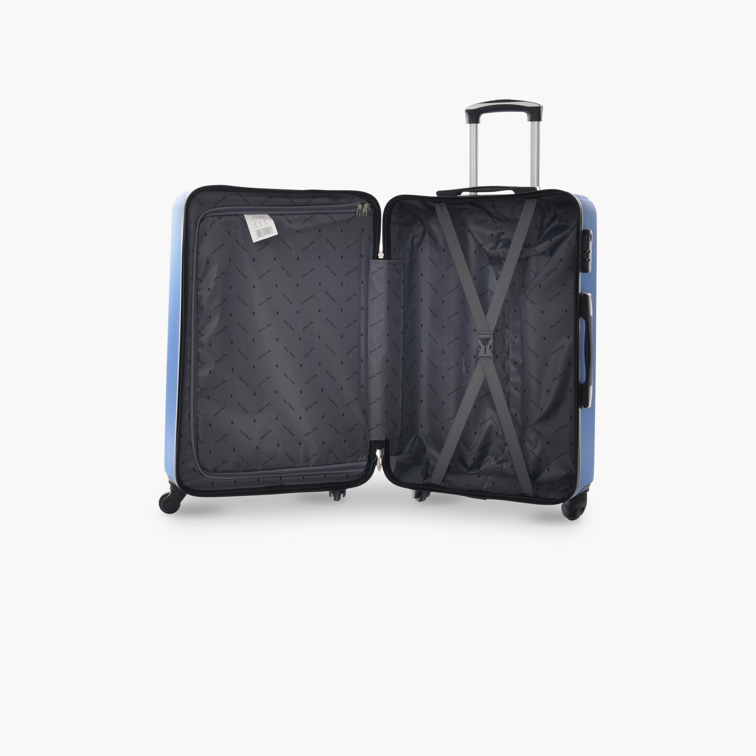New Travel Set of 4 ABS Hard-Sided 4-Wheeler Spinner Trolley Bags with Combination Lock-travel-luggagesandbags-luggage-image-6