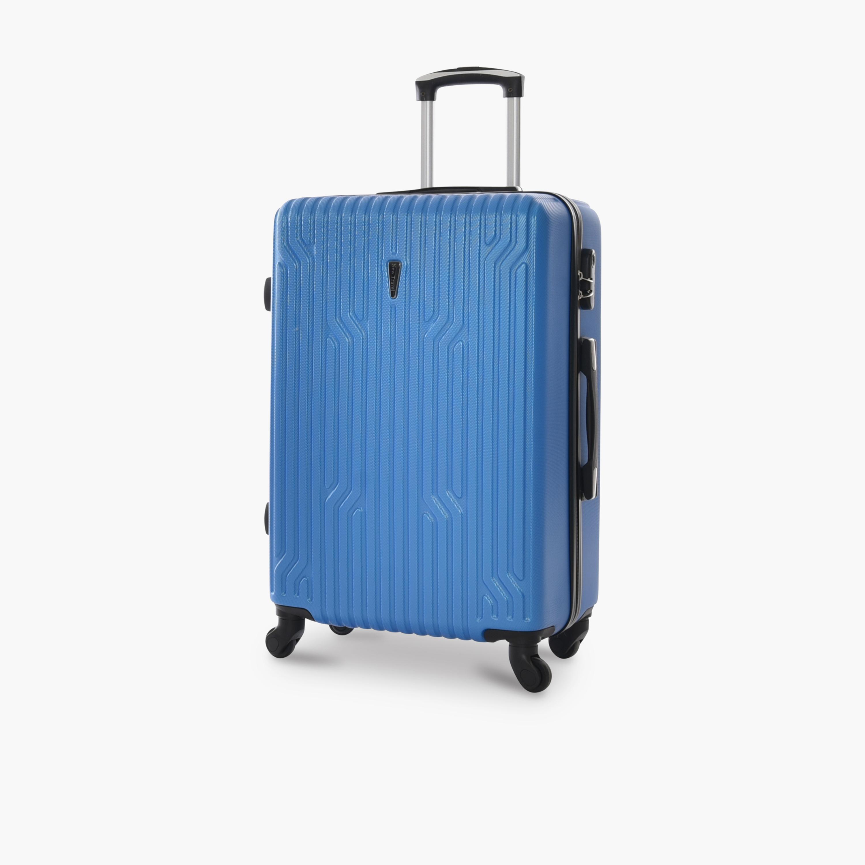 New Travel Set of 4 ABS Hard-Sided 4-Wheeler Spinner Trolley Bags with Combination Lock-travel-luggagesandbags-luggage-image-8