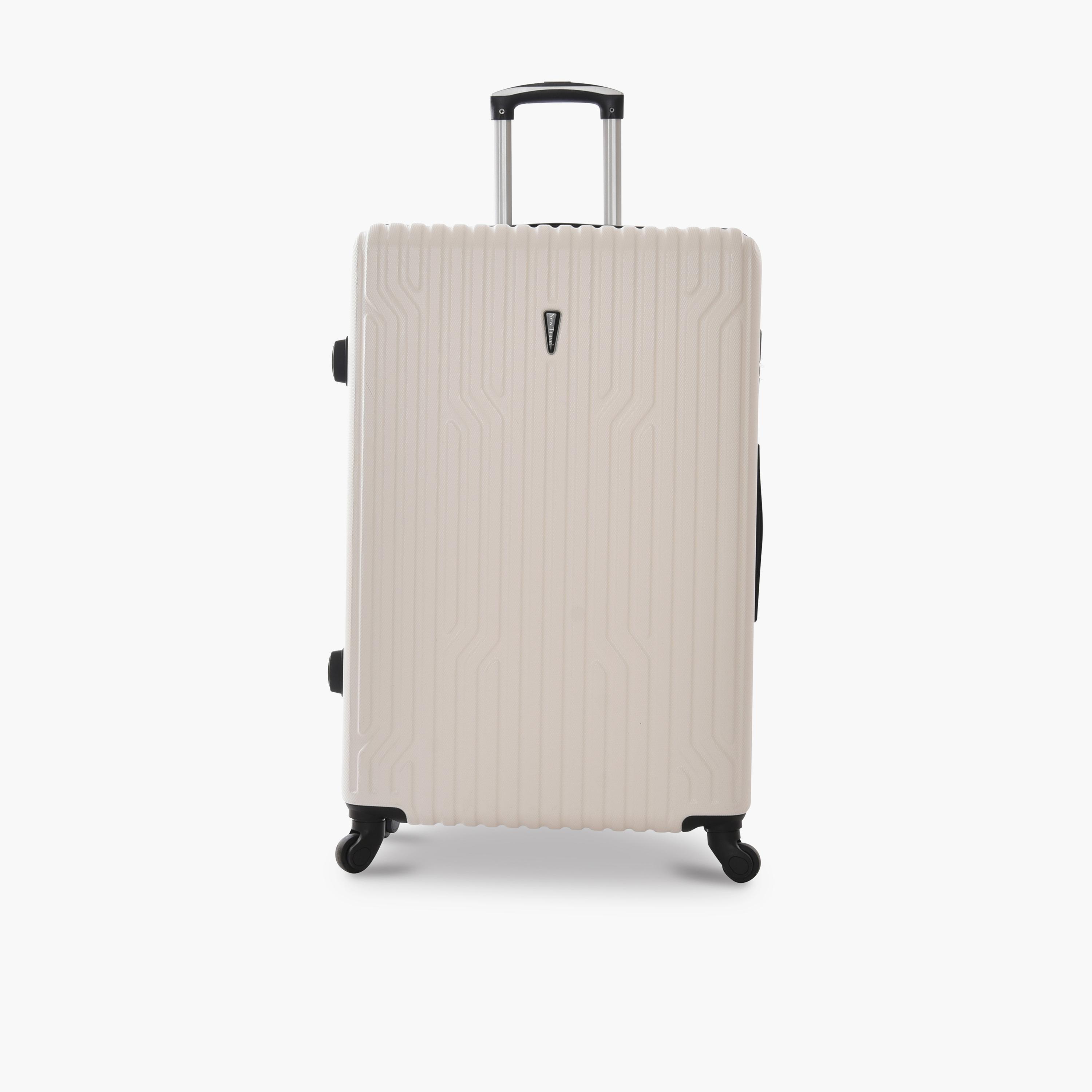 New Travel Set of 4 ABS Hard-Sided 4-Wheeler Spinner Trolley Bags with Combination Lock-travel-luggagesandbags-luggage-image-4