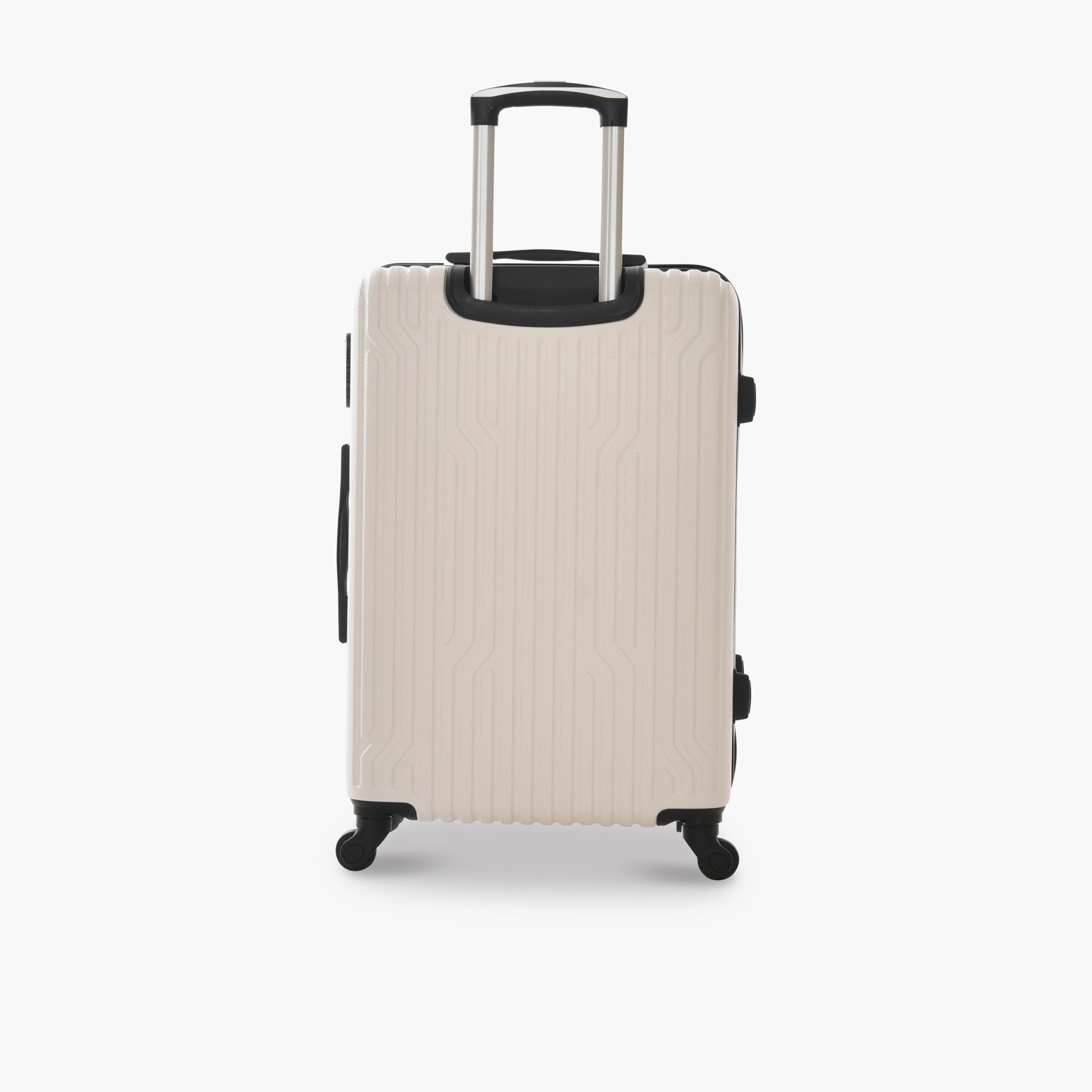 New Travel Set of 4 ABS Hard-Sided 4-Wheeler Spinner Trolley Bags with Combination Lock-travel-luggagesandbags-luggage-image-5
