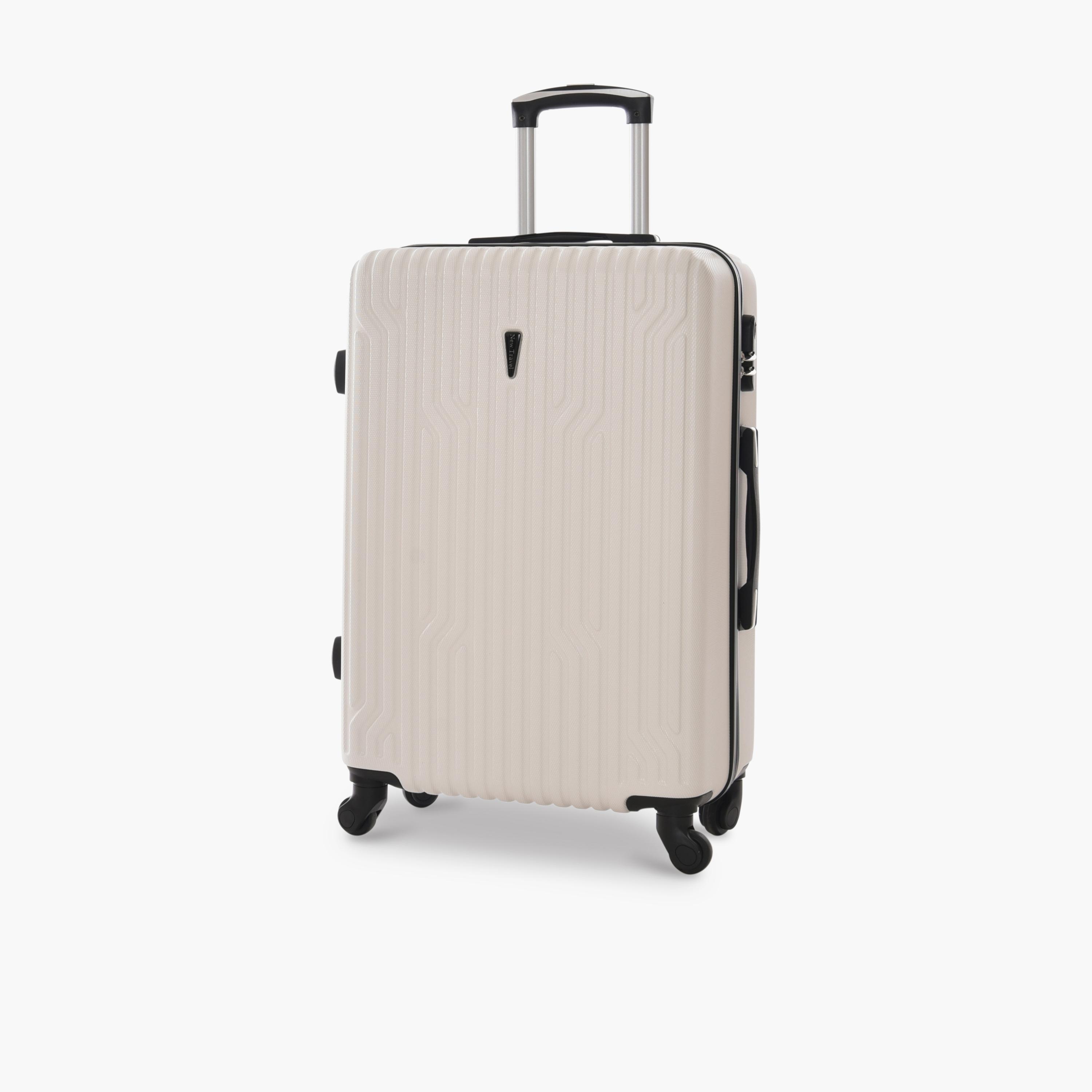 New Travel Set of 4 ABS Hard-Sided 4-Wheeler Spinner Trolley Bags with Combination Lock-travel-luggagesandbags-luggage-image-8