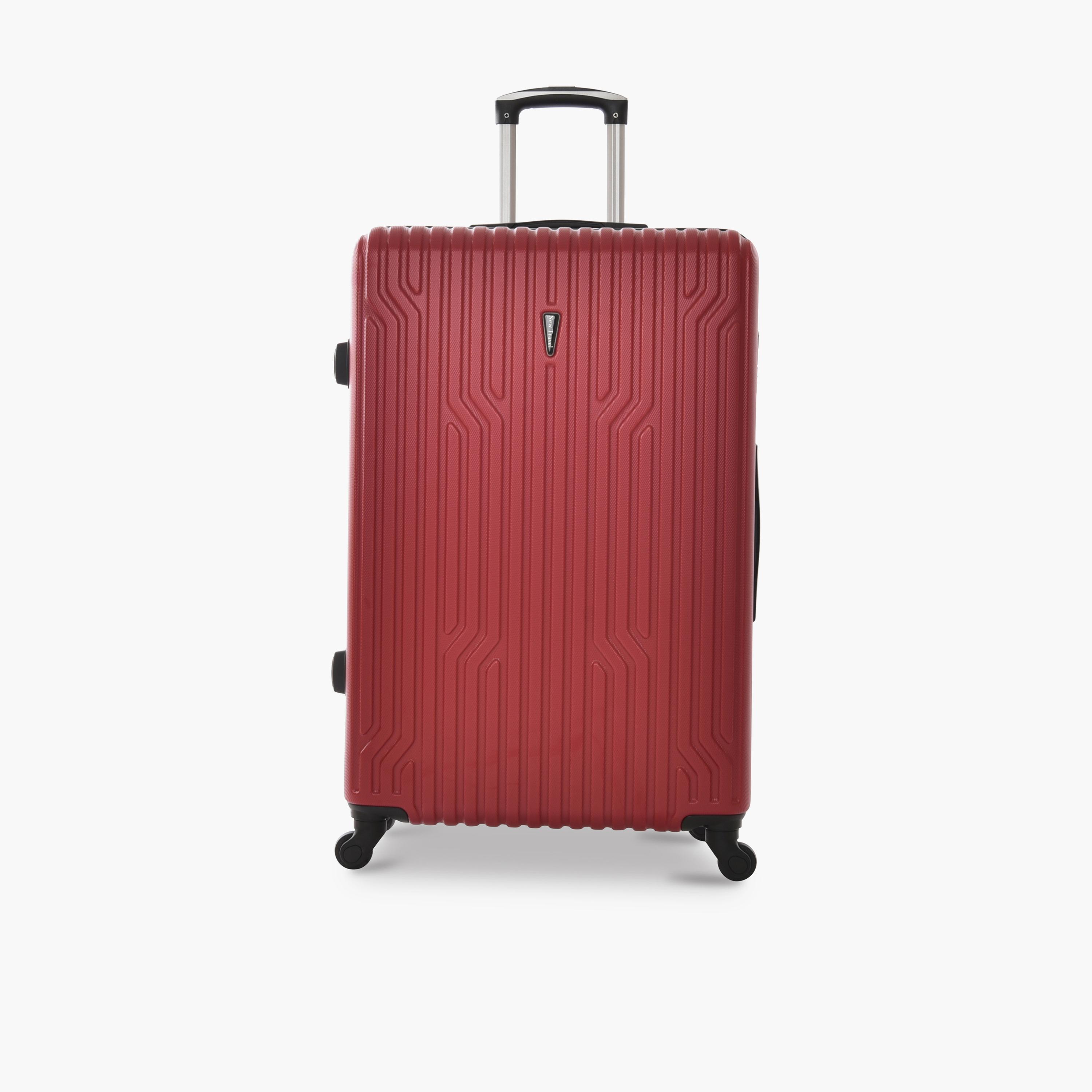 New Travel Set of 4 ABS Hard-Sided 4-Wheeler Spinner Trolley Bags with Combination Lock-travel-luggagesandbags-luggage-image-4