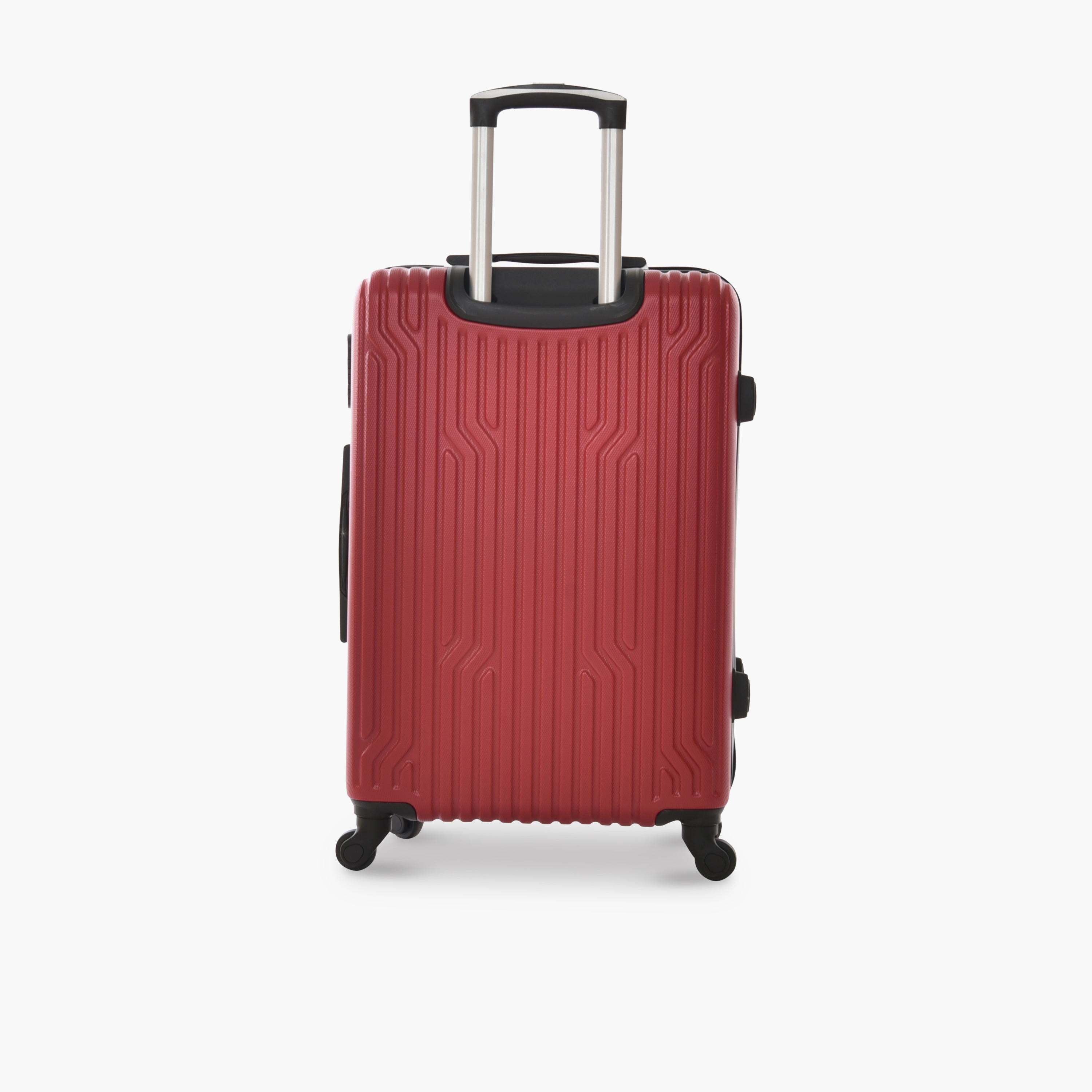 New Travel Set of 4 ABS Hard-Sided 4-Wheeler Spinner Trolley Bags with Combination Lock-travel-luggagesandbags-luggage-image-5