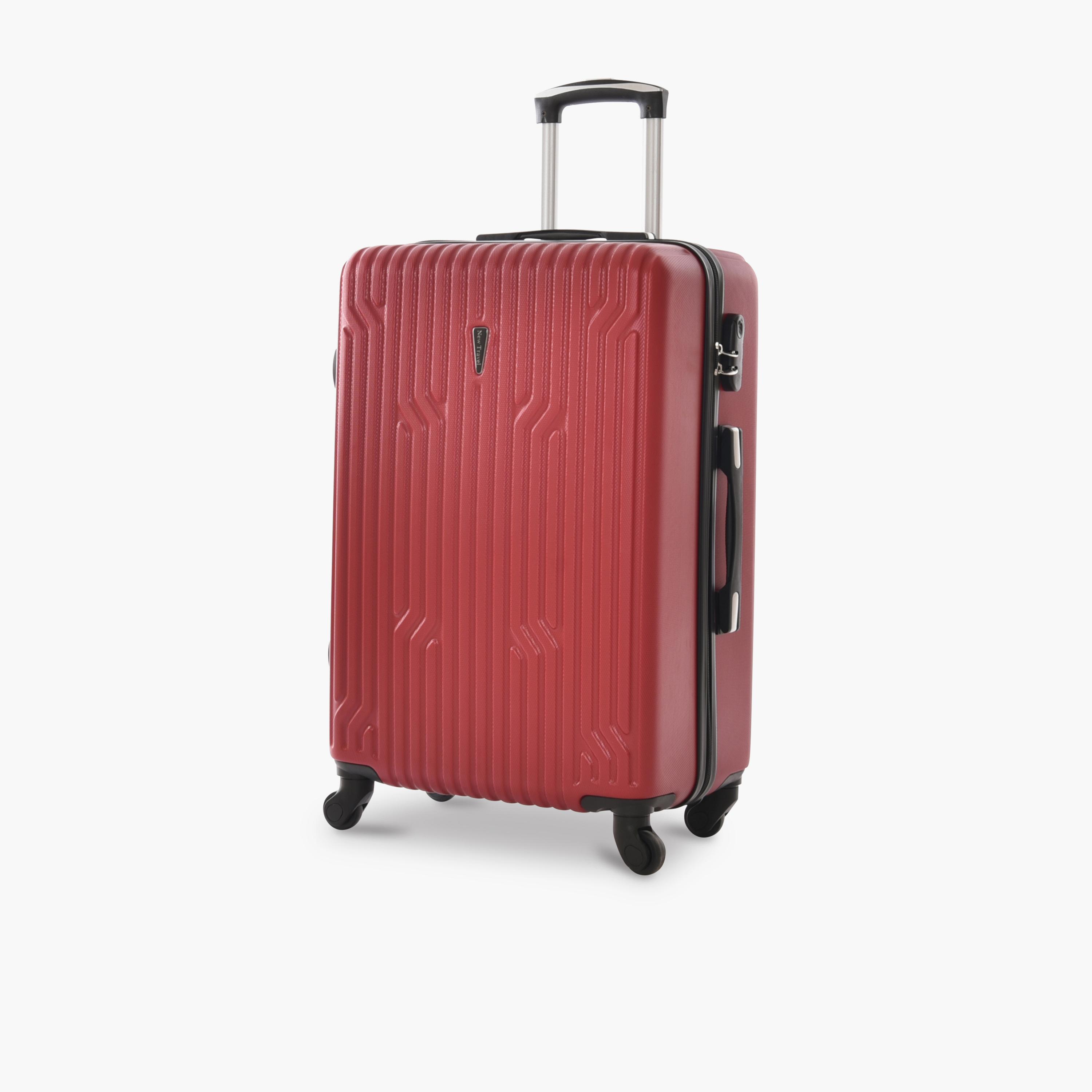 New Travel Set of 4 ABS Hard-Sided 4-Wheeler Spinner Trolley Bags with Combination Lock-travel-luggagesandbags-luggage-image-8