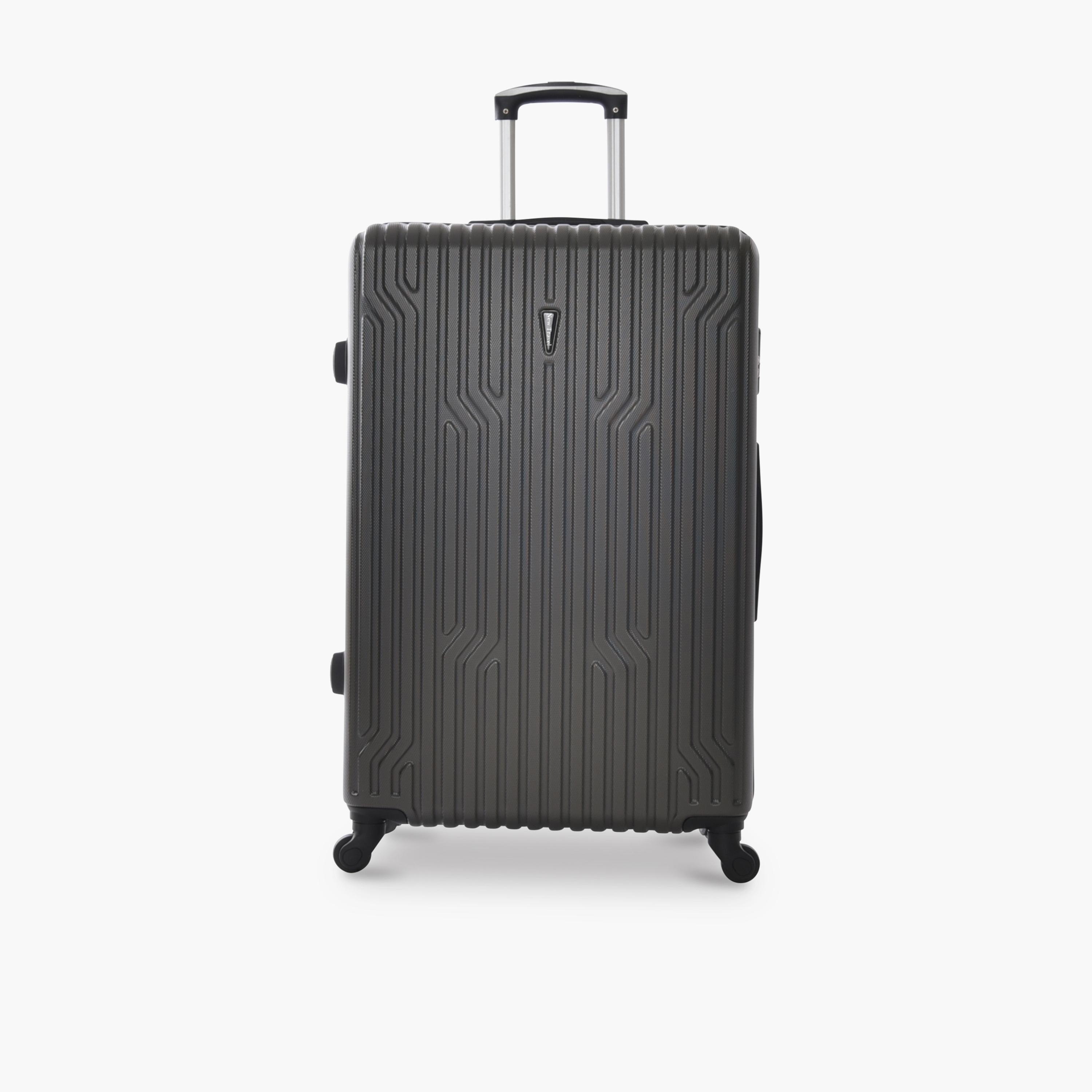 New Travel Set of 4 ABS Hard-Sided 4-Wheeler Spinner Trolley Bags with Combination Lock-travel-luggagesandbags-luggage-image-4
