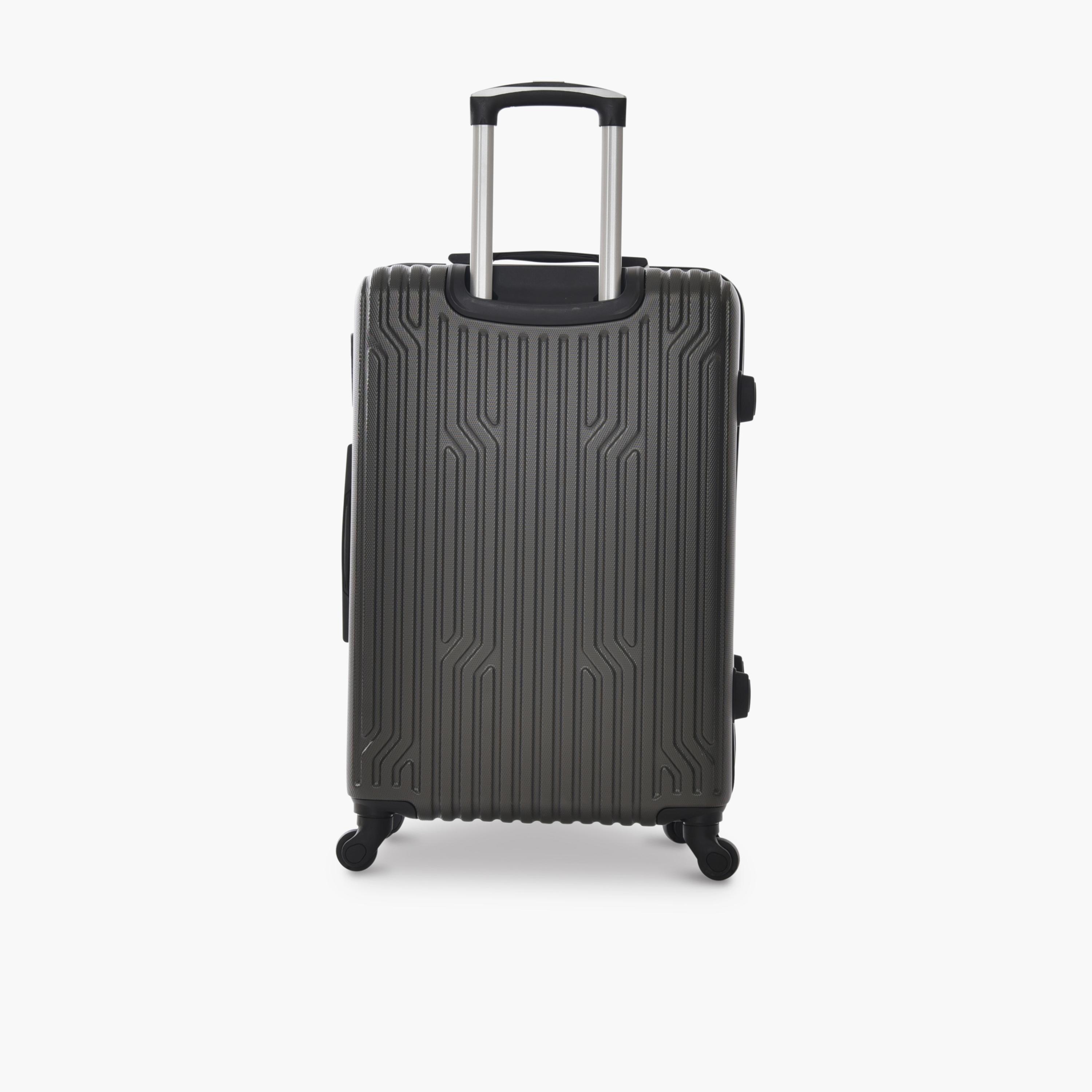 New Travel Set of 4 ABS Hard-Sided 4-Wheeler Spinner Trolley Bags with Combination Lock-travel-luggagesandbags-luggage-image-5