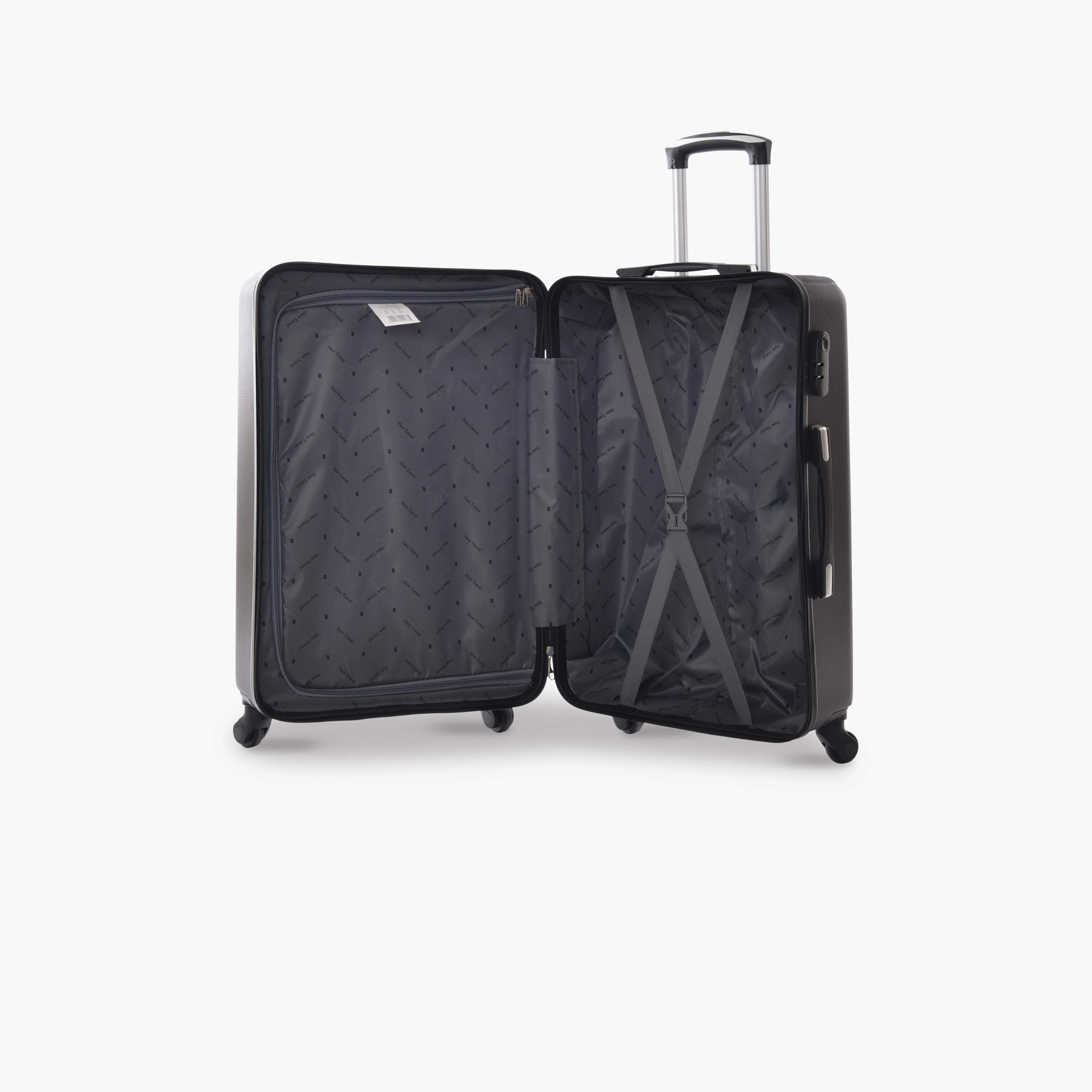 New Travel Set of 4 ABS Hard-Sided 4-Wheeler Spinner Trolley Bags with Combination Lock-travel-luggagesandbags-luggage-image-6