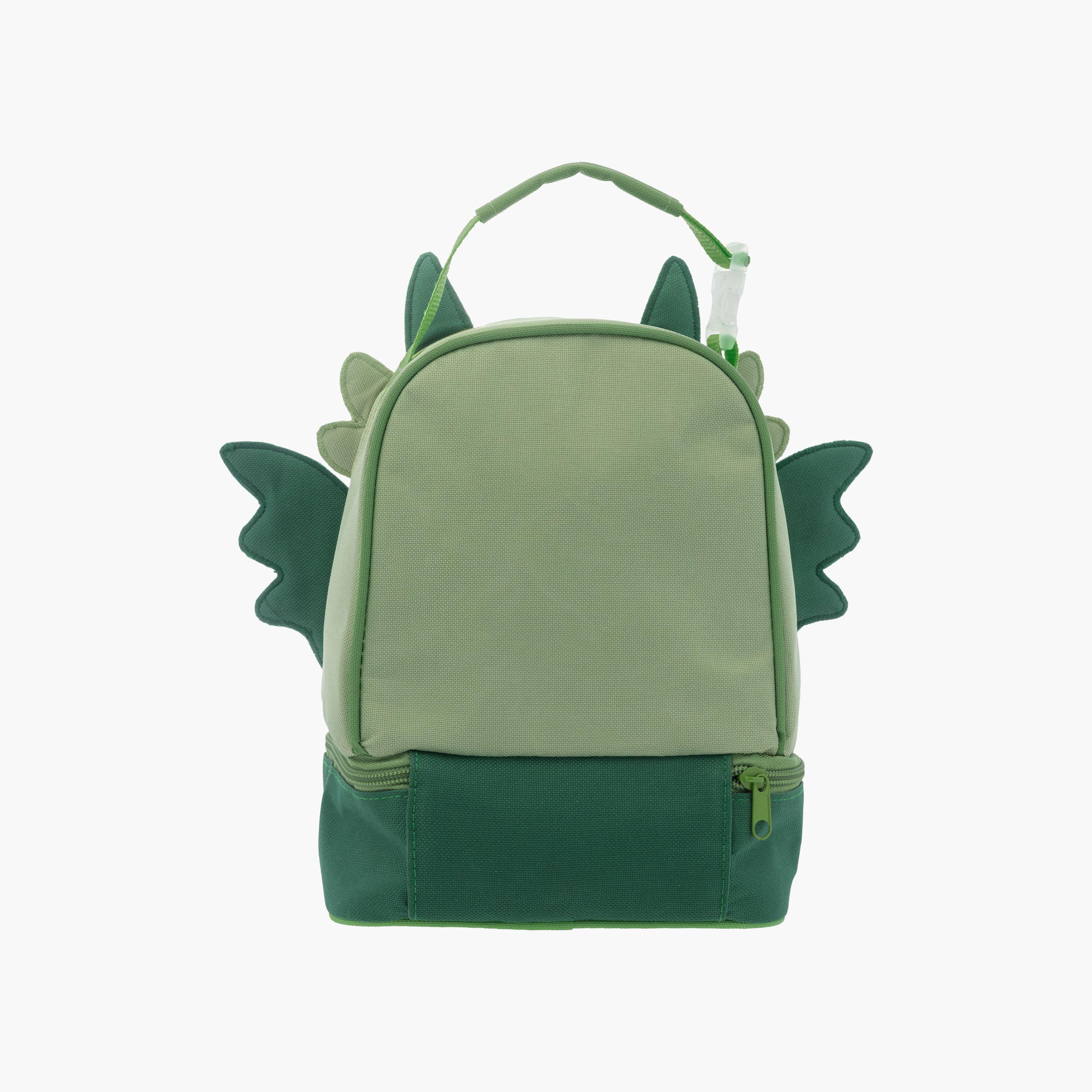 حقيبة غداء بنقشة تنين للأولاد من 3 إلى 5 سنوات مع قسمين من ستيفن جوزيف-school-lunchessentials-lunchbags-image-2