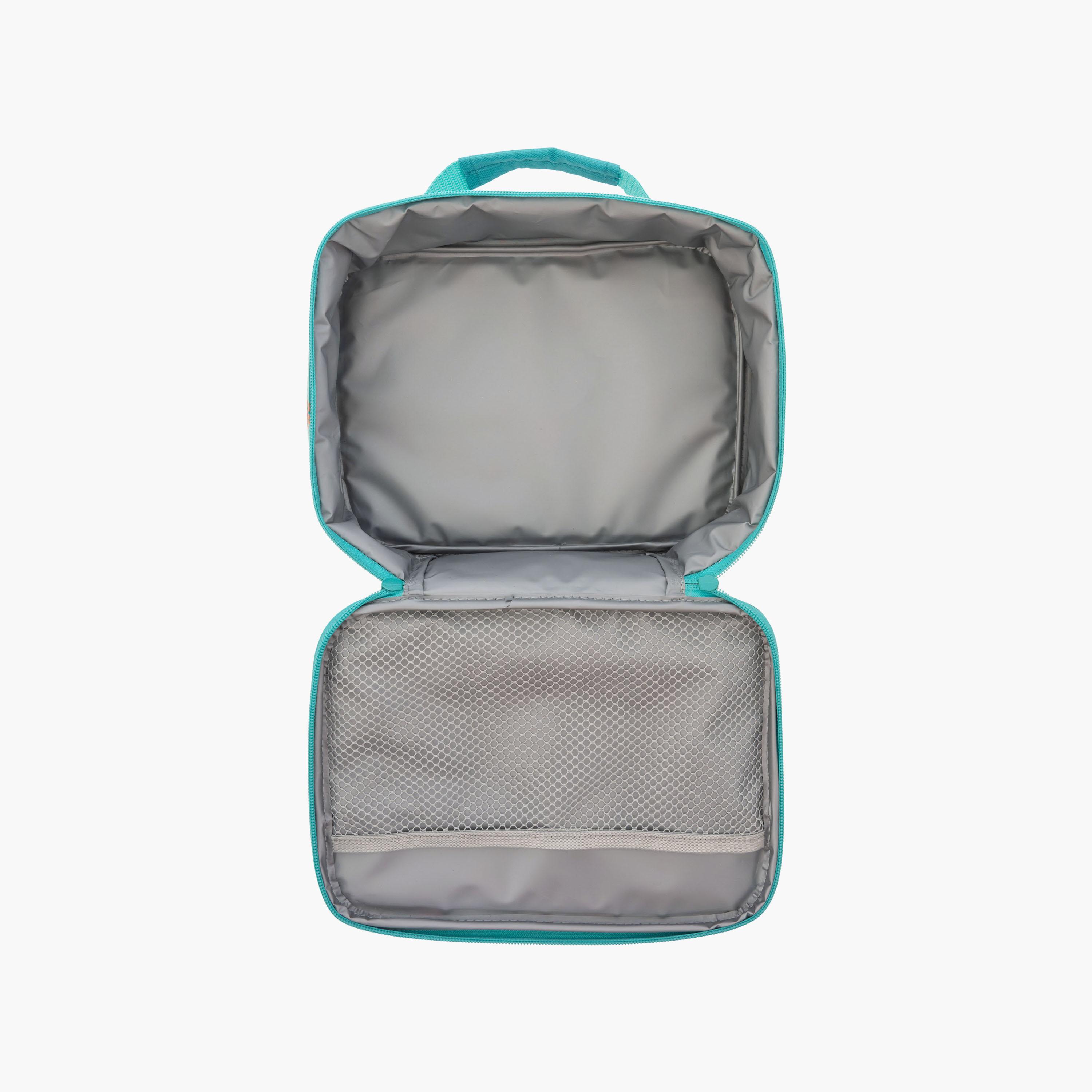حقيبة غداء جونيور بنقشة زهور للبنات مع بطانة PEVA مقاومة للماء من ستيفن جوزيف-school-lunchessentials-lunchbags-image-3