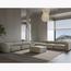 Zarela Ridge 6-Seater Fabric Modular Sofa-furniture-sofaandseating-cornersofas-image-1