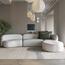 كنبة ركنية قماش يمين معيارية بـ4 مقاعد - بيبل من زاريلا-furniture-sofaandseating-cornersofas-image-3