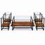 طقم طاولة قهوة وطاولة جانبية بسطح زجاجي 5 قطع - بيتي-promo_HC_SA_discountpromo_20042020-image-3