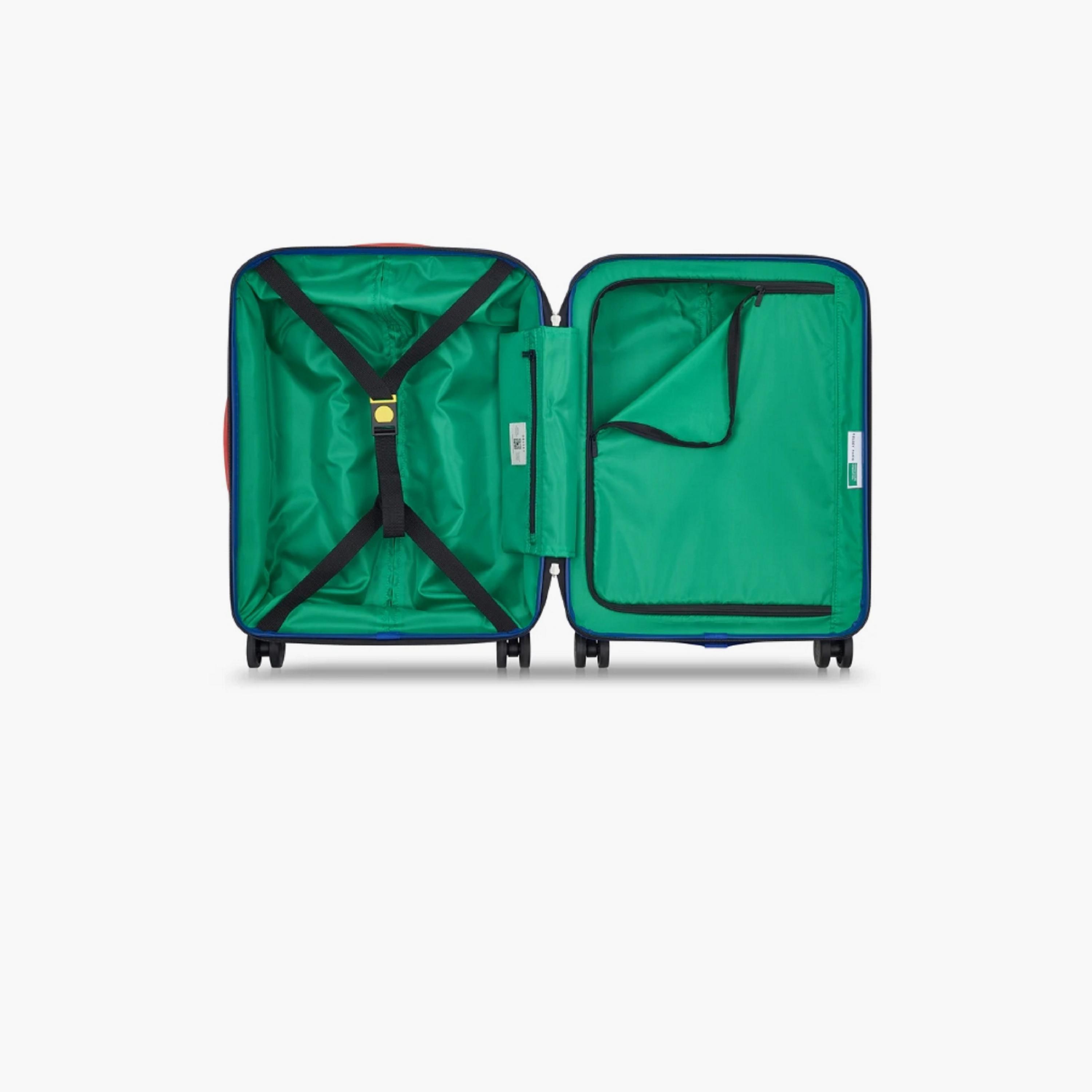 United Colors of Benetton by Delsey 55 CM Small Cabin Polycarbonate with ABS Hard-Sided 4-Wheeler Spinner Trolley Bag with TSA Lock-travel-luggagesandbags-luggage-image-6