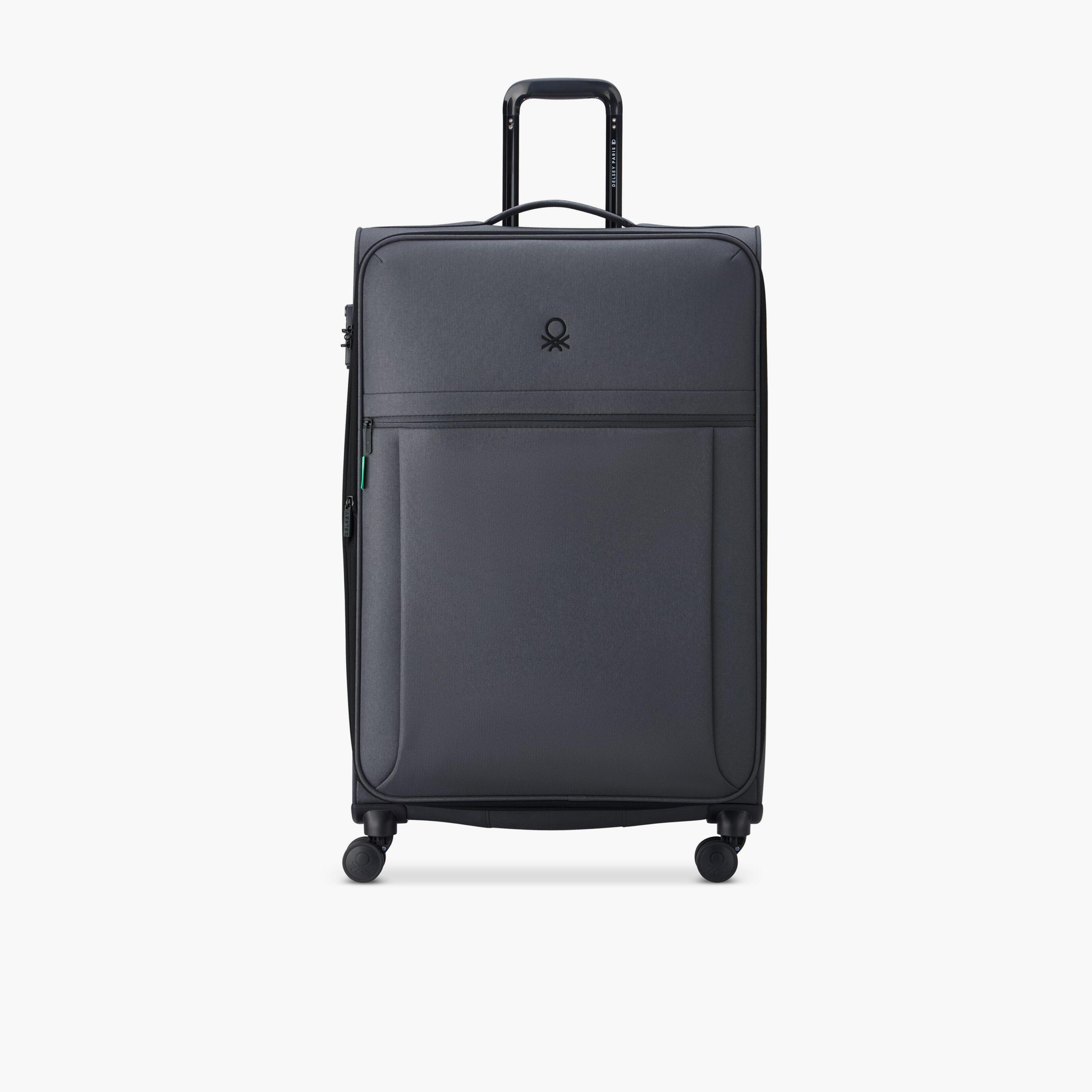 United Colors of Benetton by Delsey 69 CM Medium Check-in Polyester Soft-Sided 4-Wheeler Spinner Trolley Bag with TSA Lock-travel-luggagesandbags-luggage-image-1