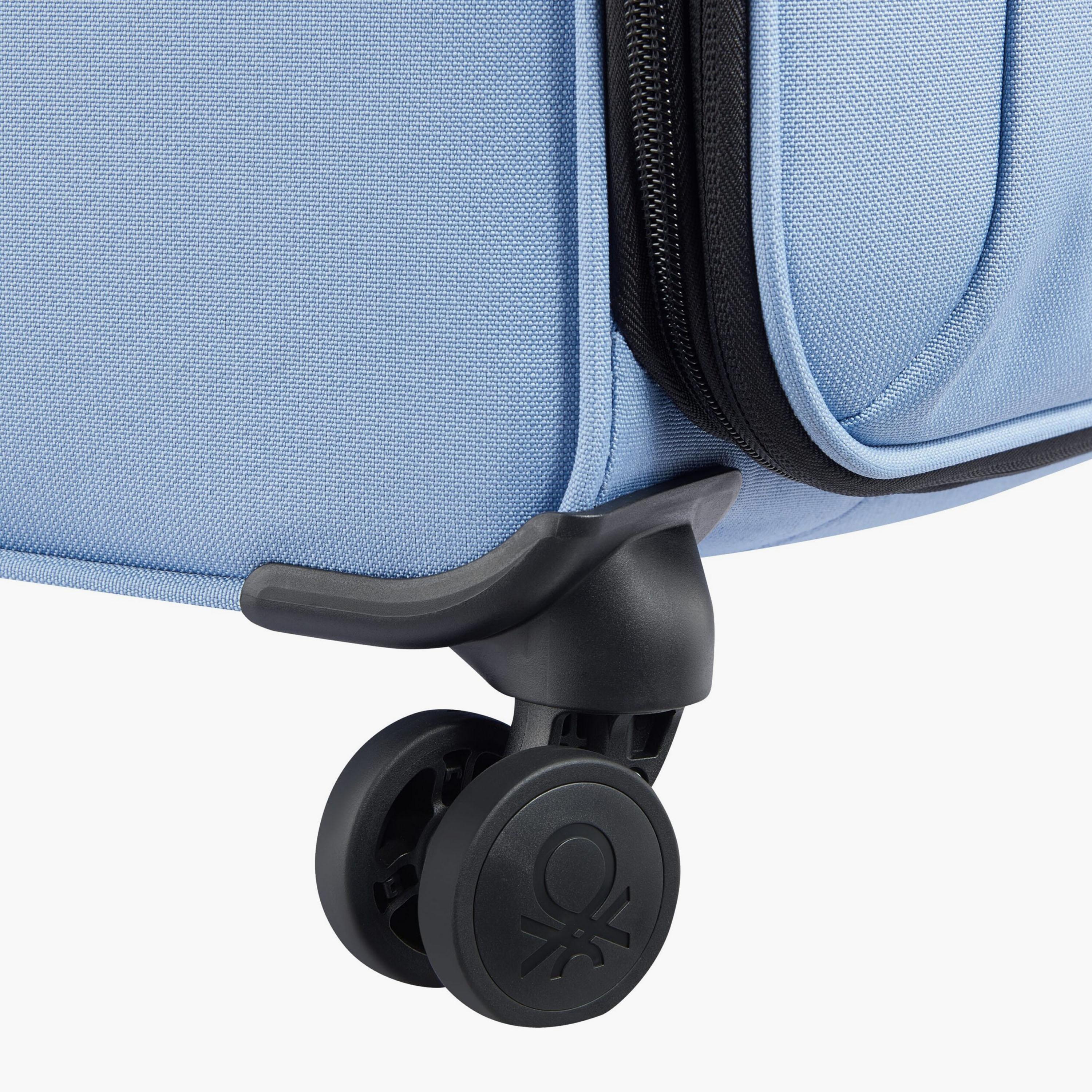 United Colors of Benetton by Delsey 69 CM Medium Check-in Polyester Soft-Sided 4-Wheeler Spinner Trolley Bag with TSA Lock-travel-luggagesandbags-luggage-image-12
