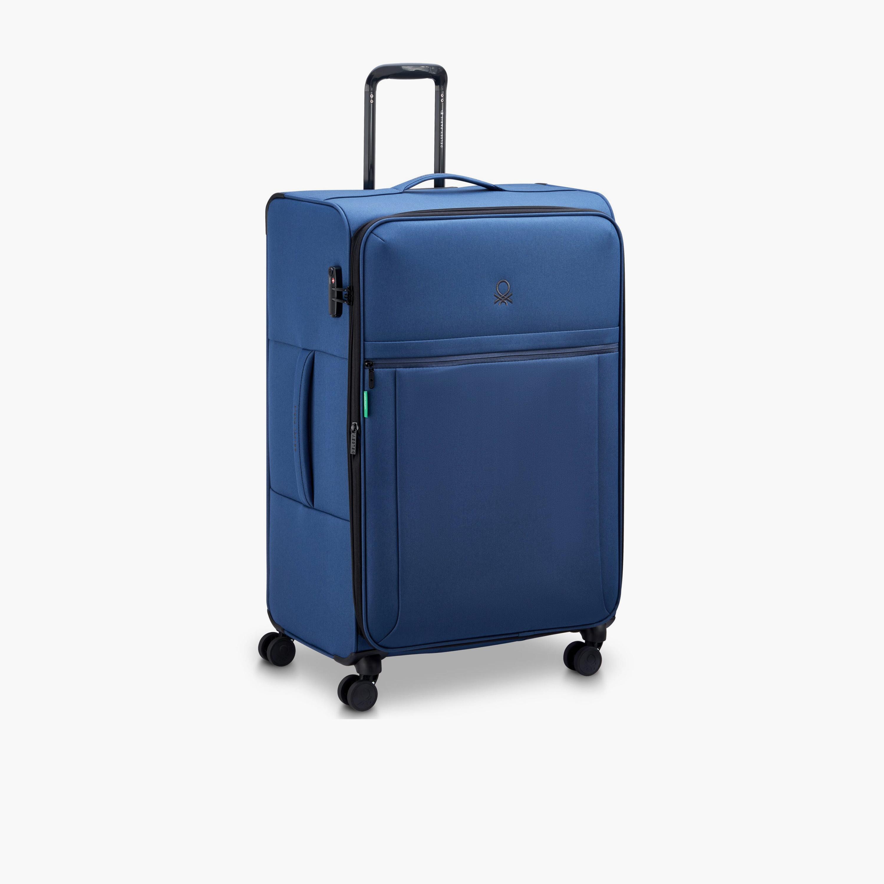 United Colors of Benetton by Delsey 81 CM Large Check-in Polyester Soft-Sided 4-Wheeler Spinner Trolley Bag with TSA Lock-travel-luggagesandbags-luggage-image-5