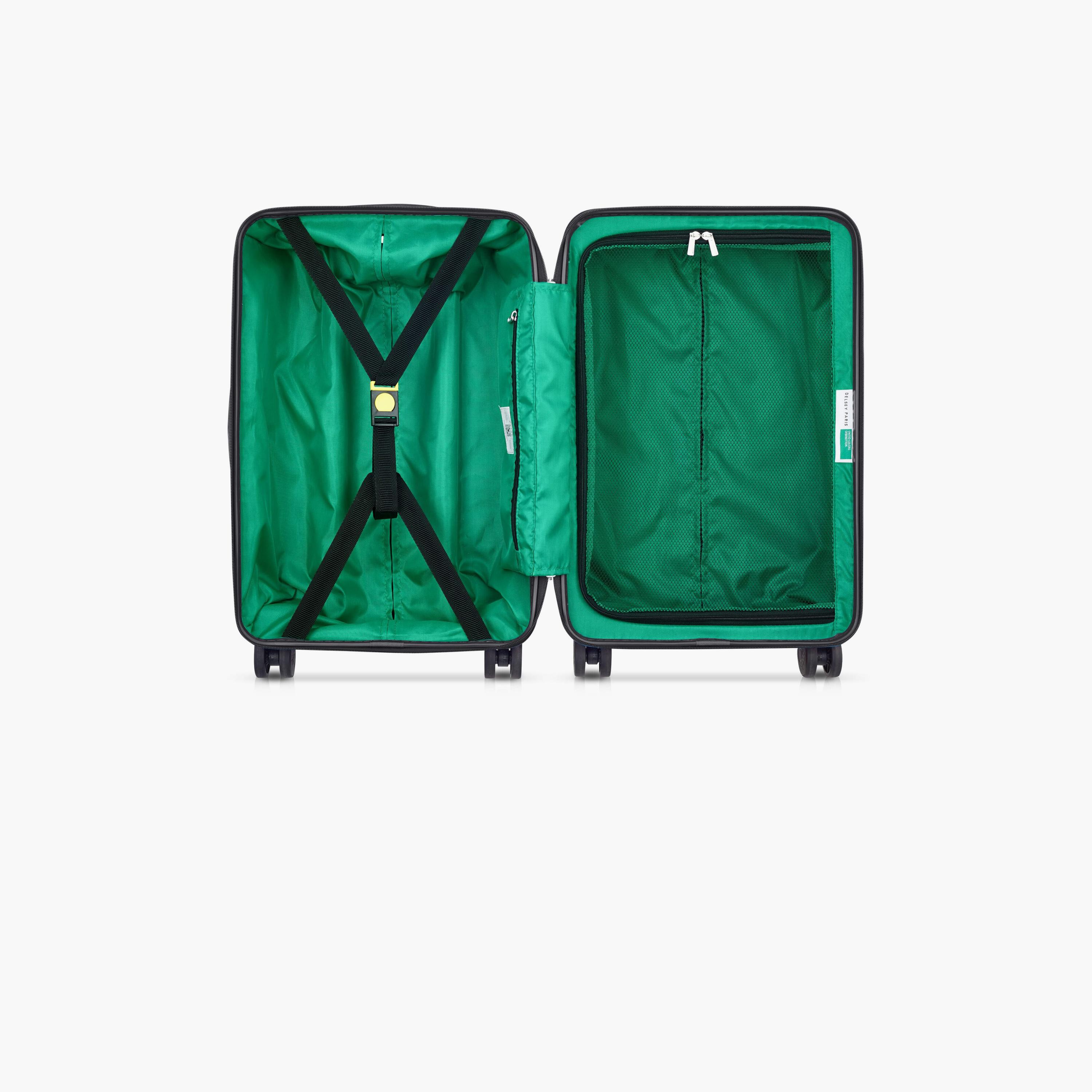 United Colors of Benetton by Delsey 55 CM Small Cabin Polycarbonate with ABS Hard-Sided 4-Wheeler Spinner Trolley Bag with TSA Lock-travel-luggagesandbags-luggage-image-6