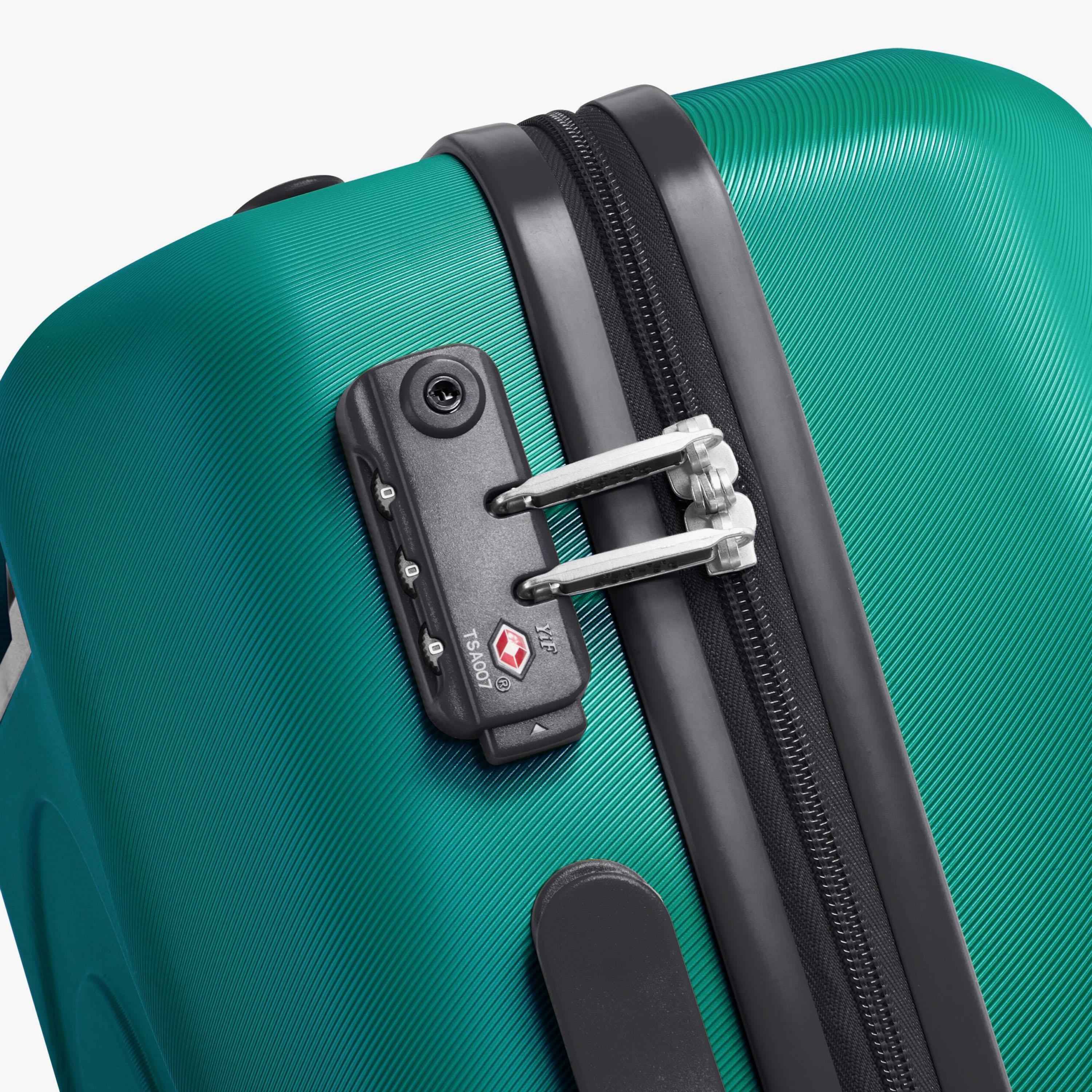 United Colors of Benetton by Delsey 55 CM Small Cabin Polycarbonate with ABS Hard-Sided 4-Wheeler Spinner Trolley Bag with TSA Lock-travel-luggagesandbags-luggage-image-9