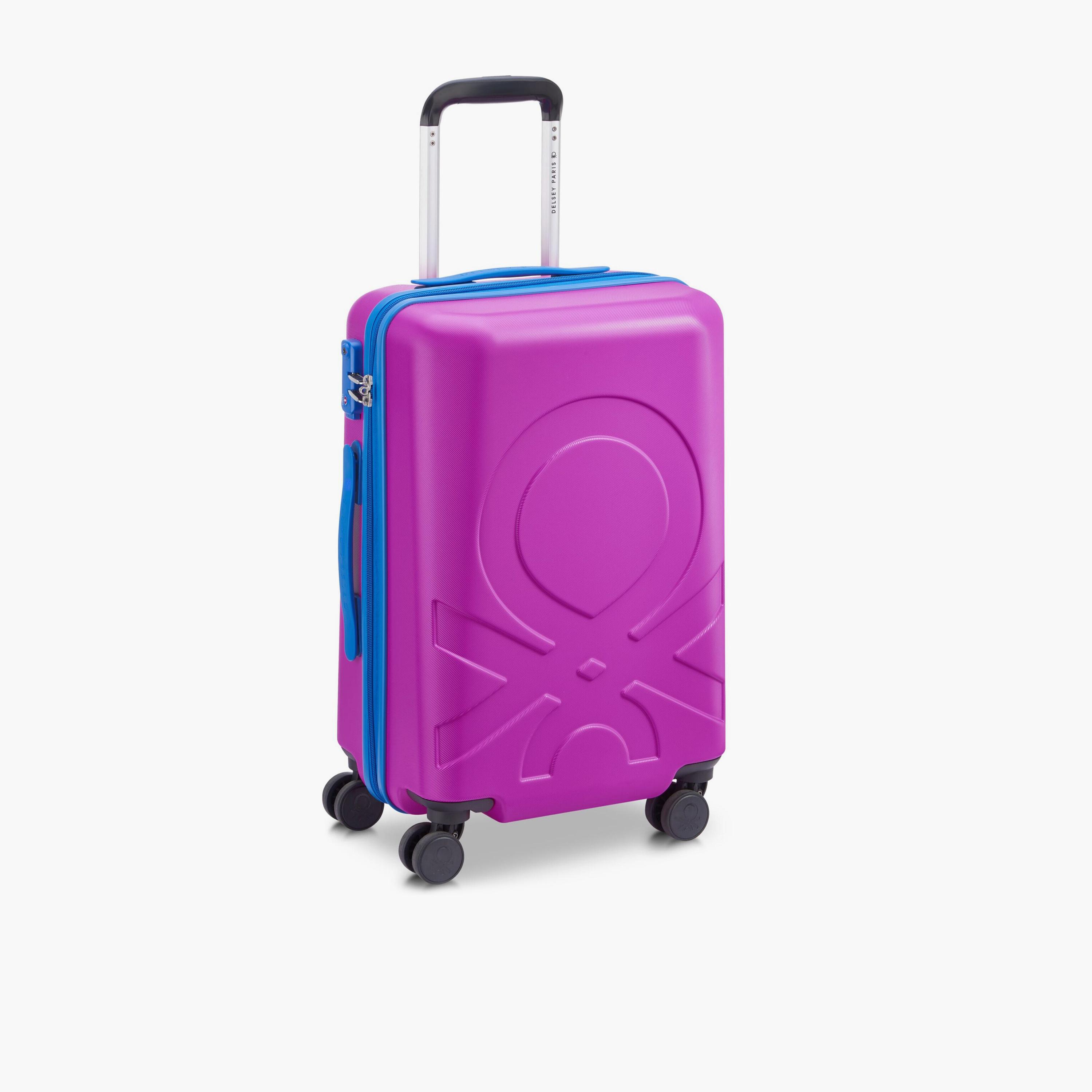 United Colors of Benetton by Delsey 55 CM Small Cabin Polycarbonate with ABS Hard-Sided 4-Wheeler Spinner Trolley Bag with TSA Lock-travel-luggagesandbags-luggage-image-5